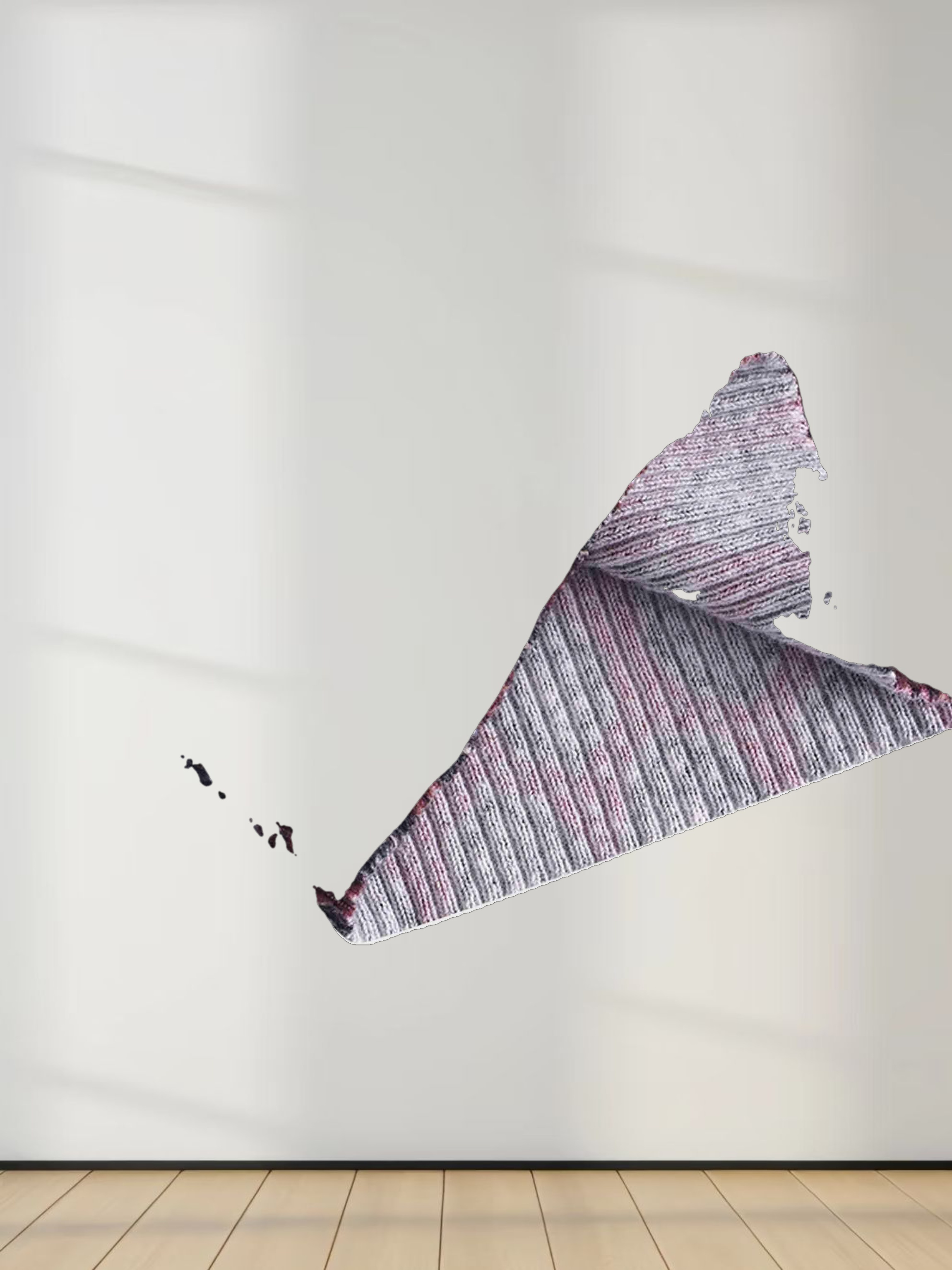 Printed Sweater-Burgundy Medallion