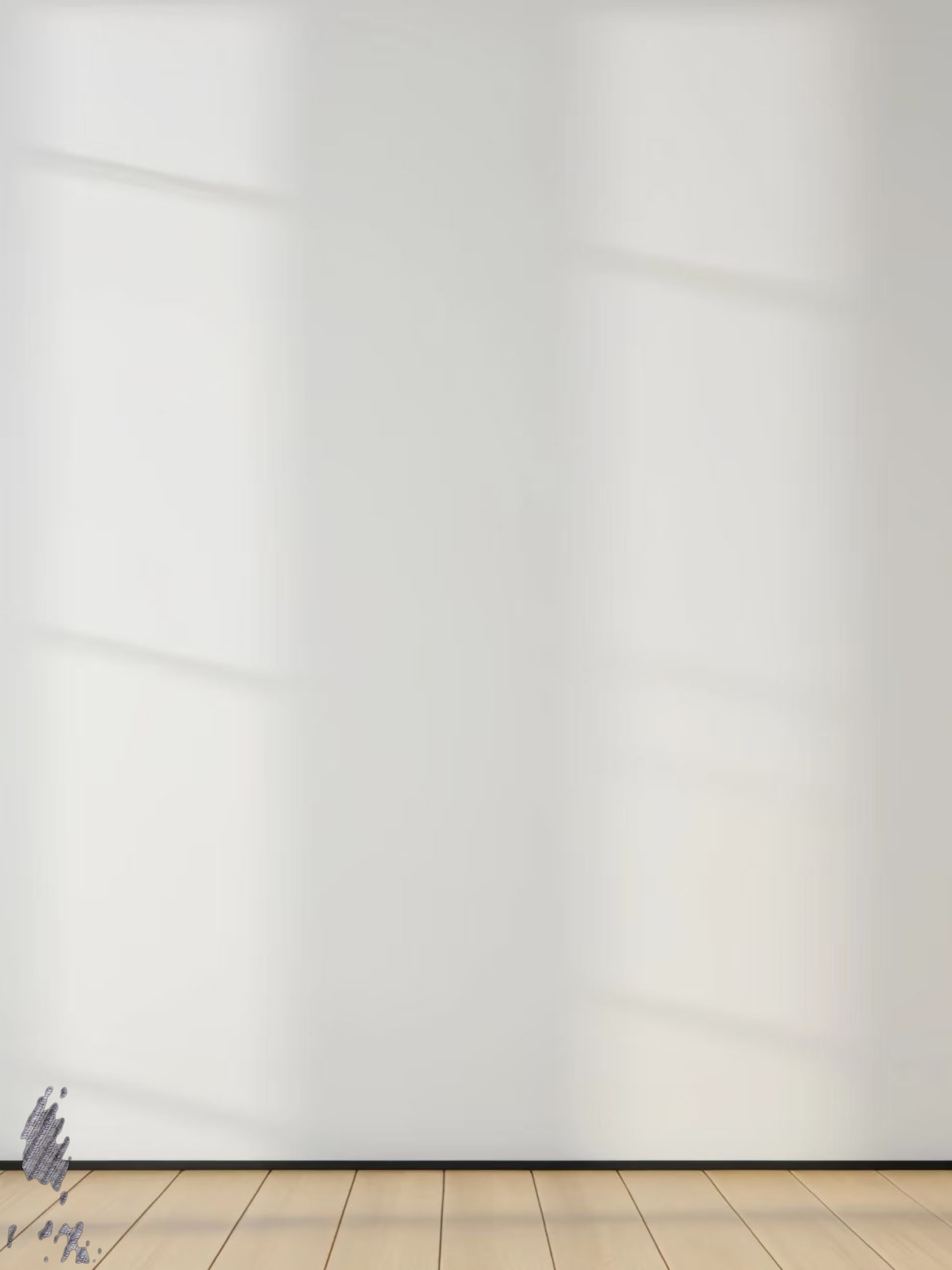 High V Ribbed Tee LS-Heathered Grey