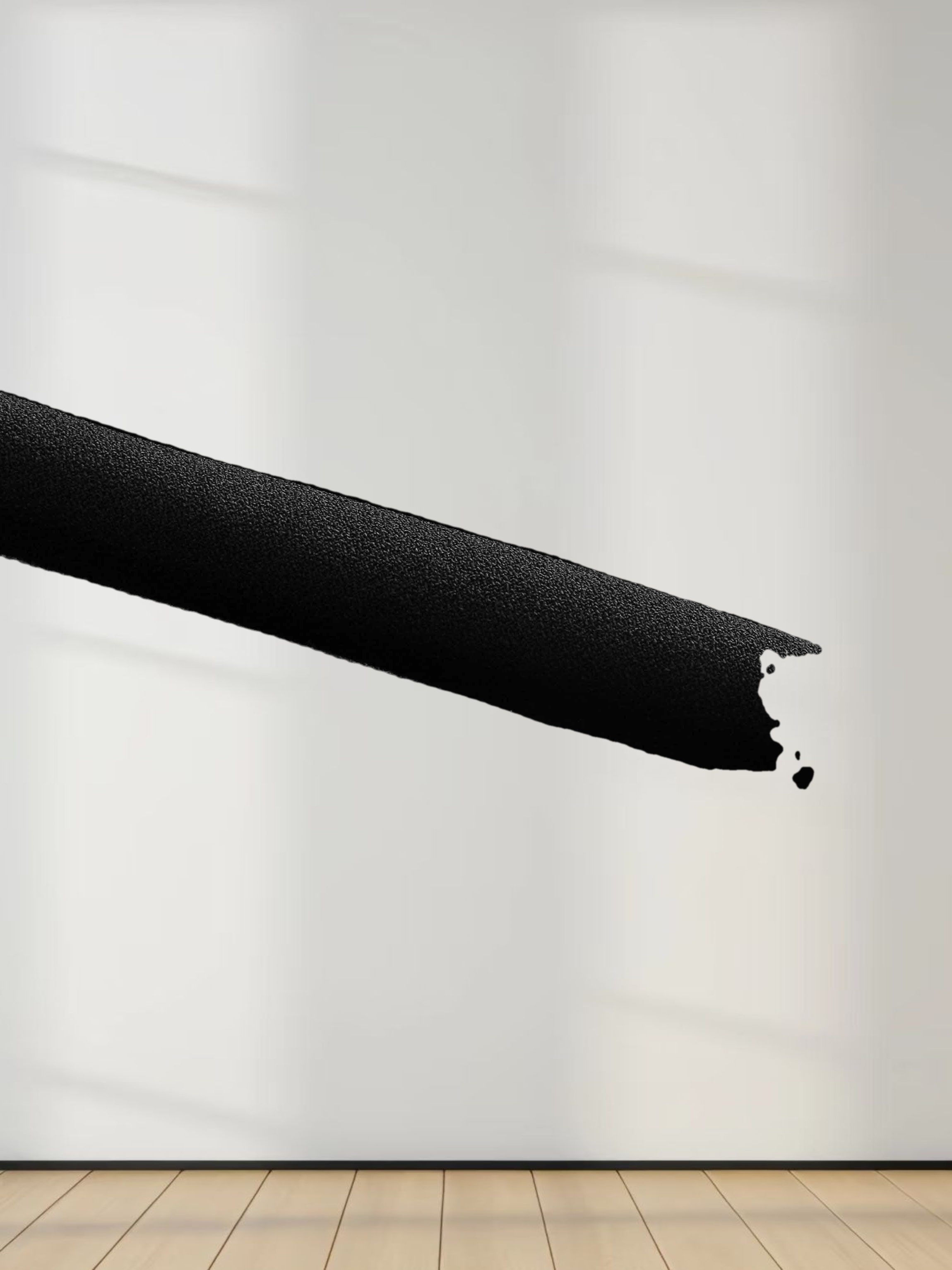 Stitched Down Pleated Jumper-Black