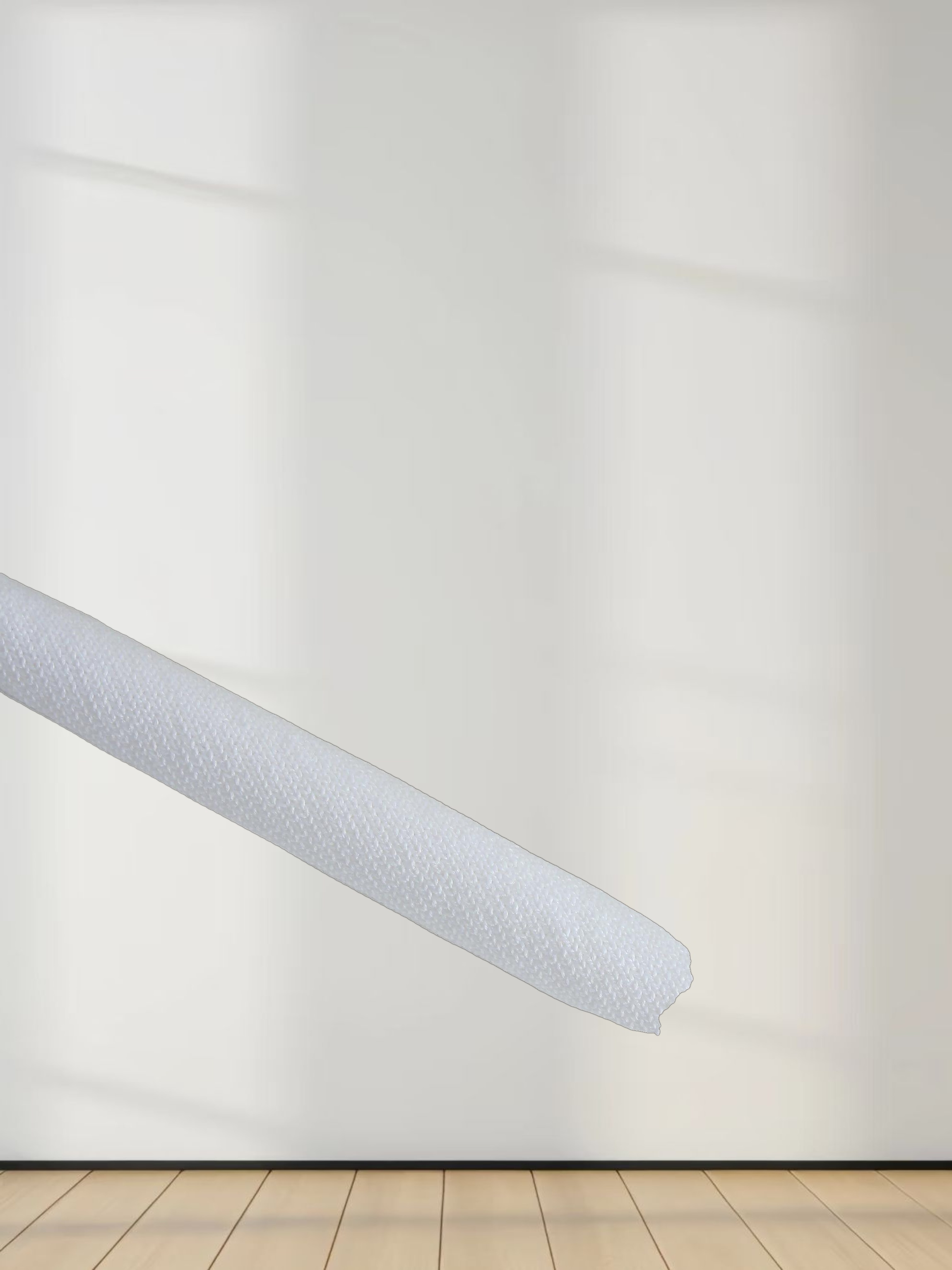 RIBBED WAISTED SWEATER-WHITE