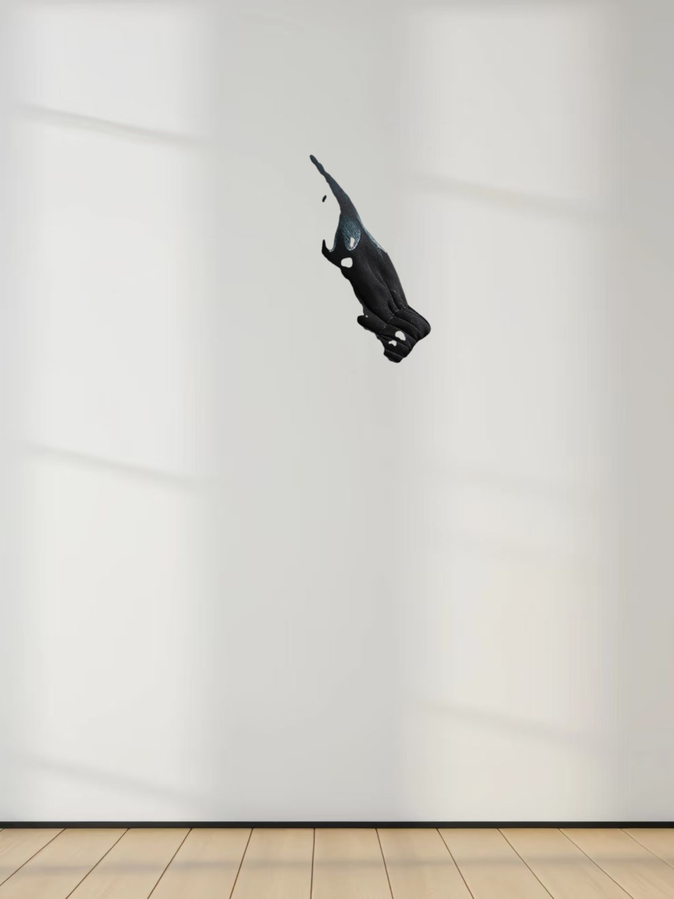 Asymmetrical Bottom Belted Dress-Green Floral