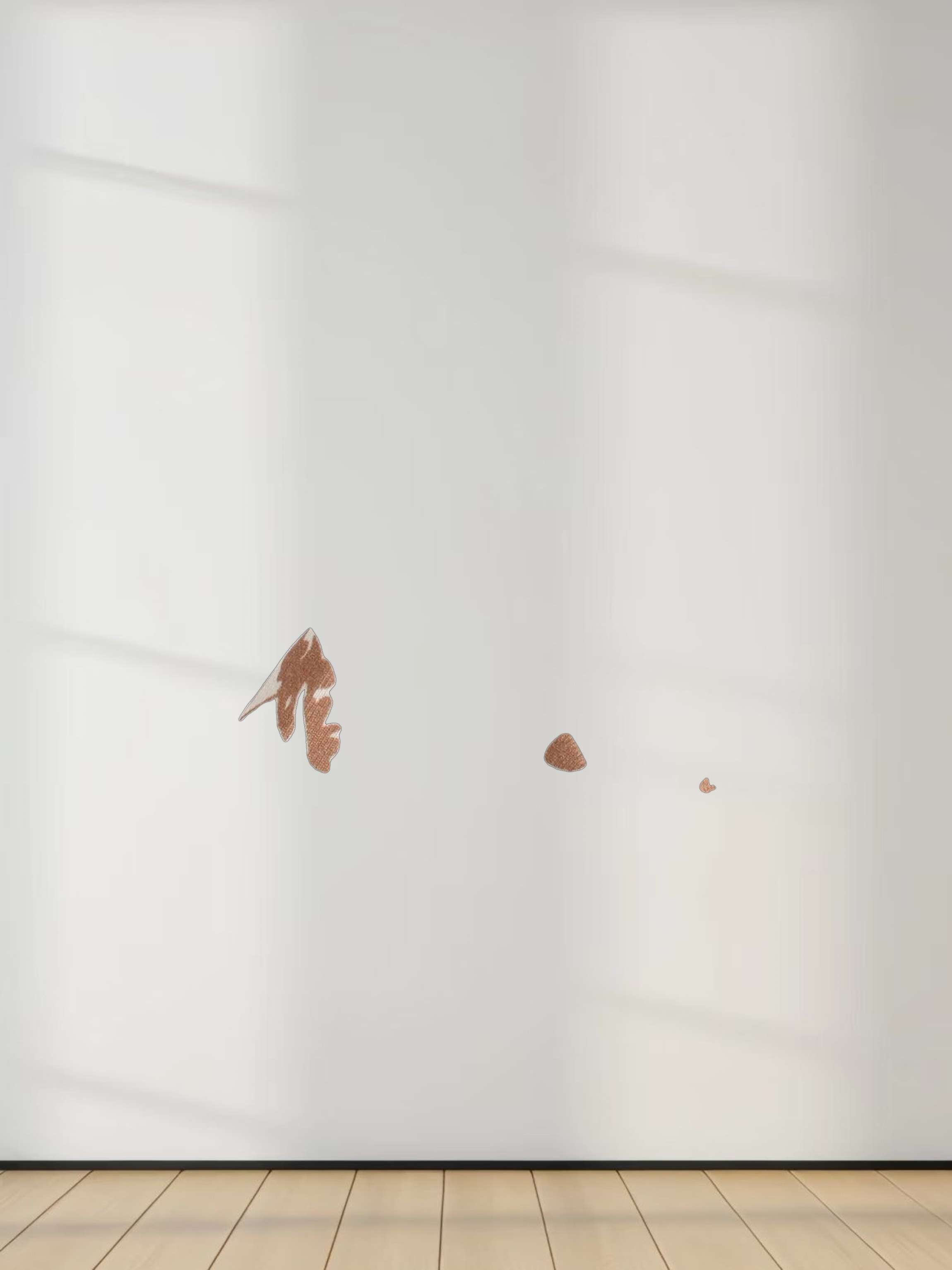 Printed Modal Tee-Tan Branches