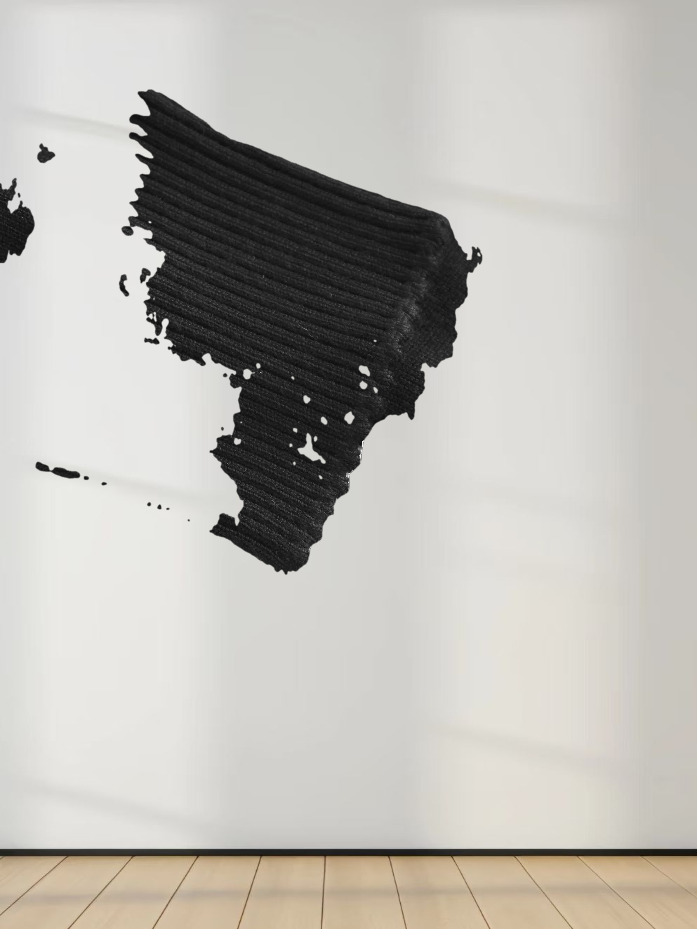 Embellished Cluster Crop Cardigan-Black