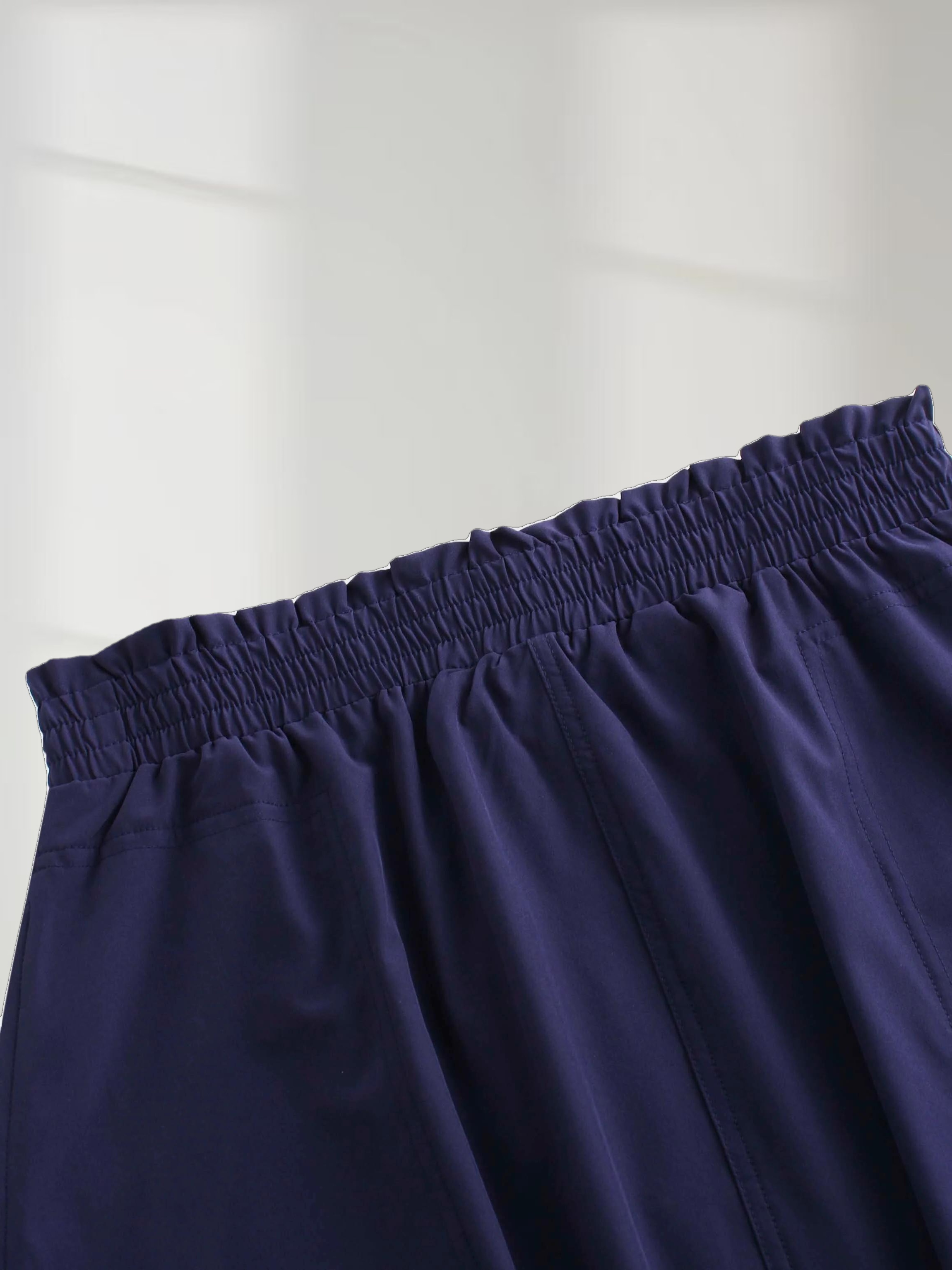 Techno Skirt-Navy