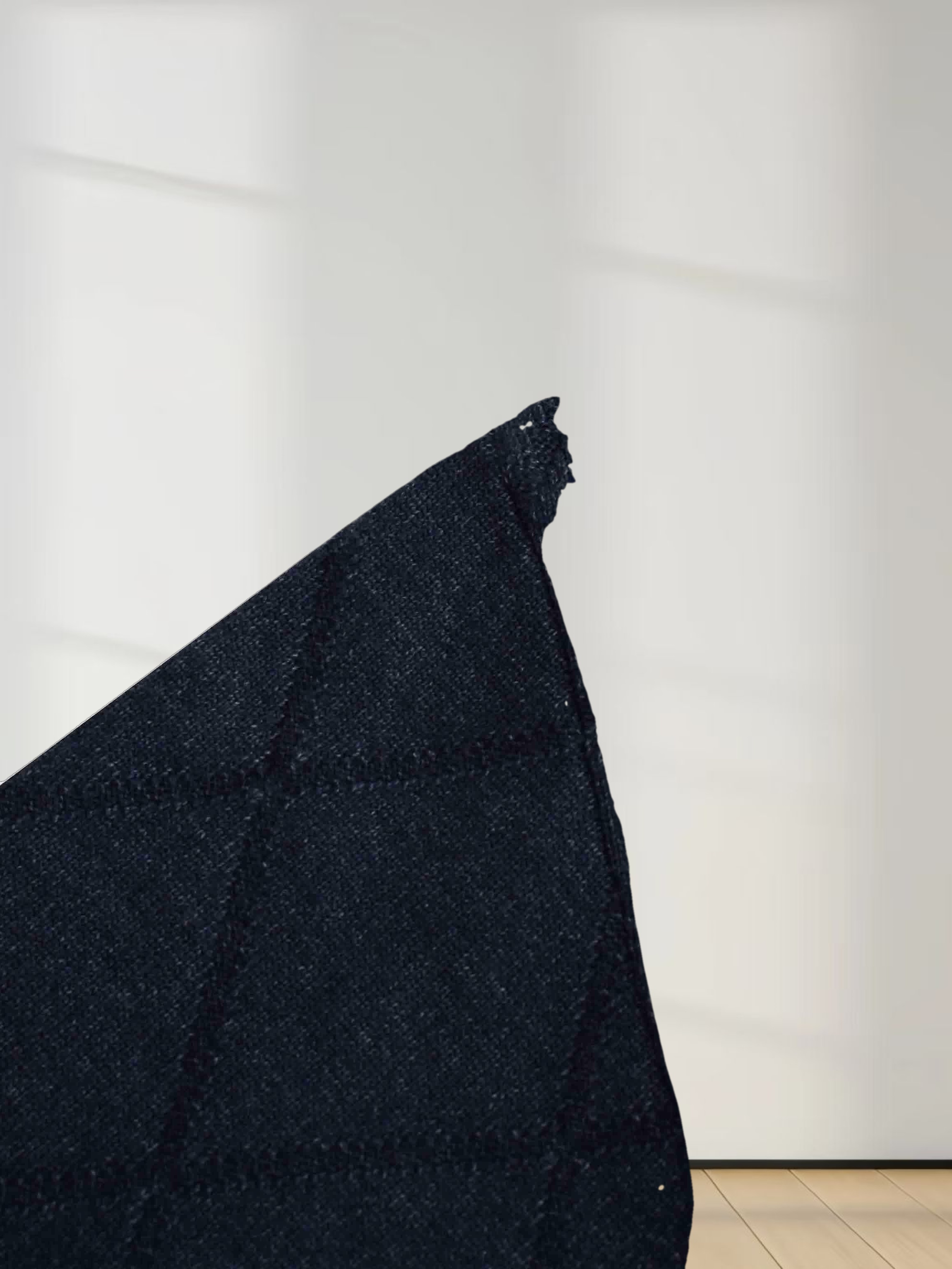 Oversized Diamond Detail Sweater-Heathered Navy