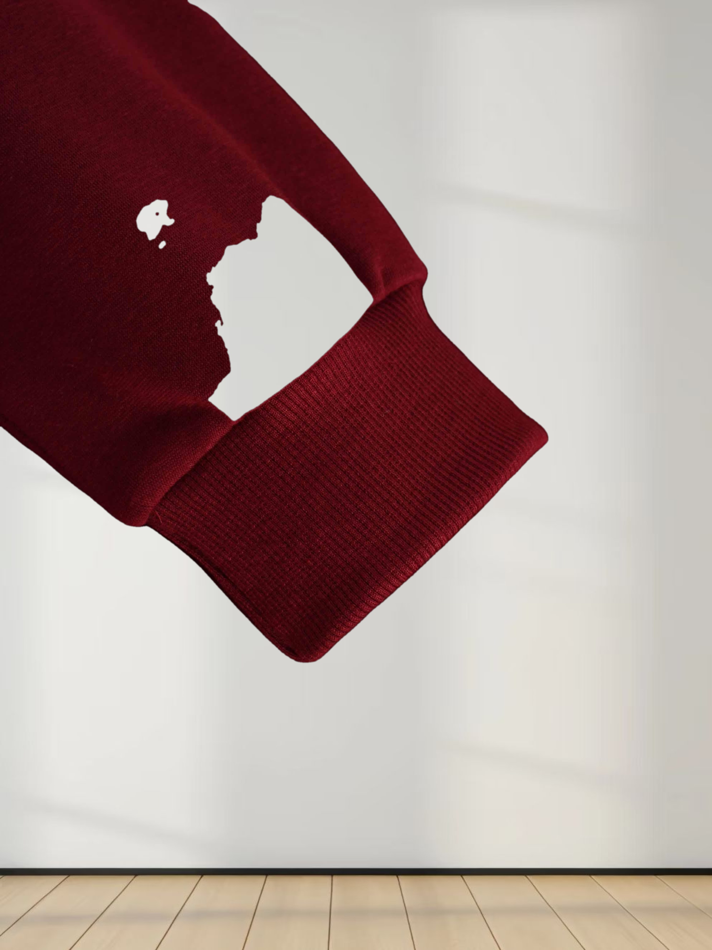 Logo Sweatshirt-Burgundy