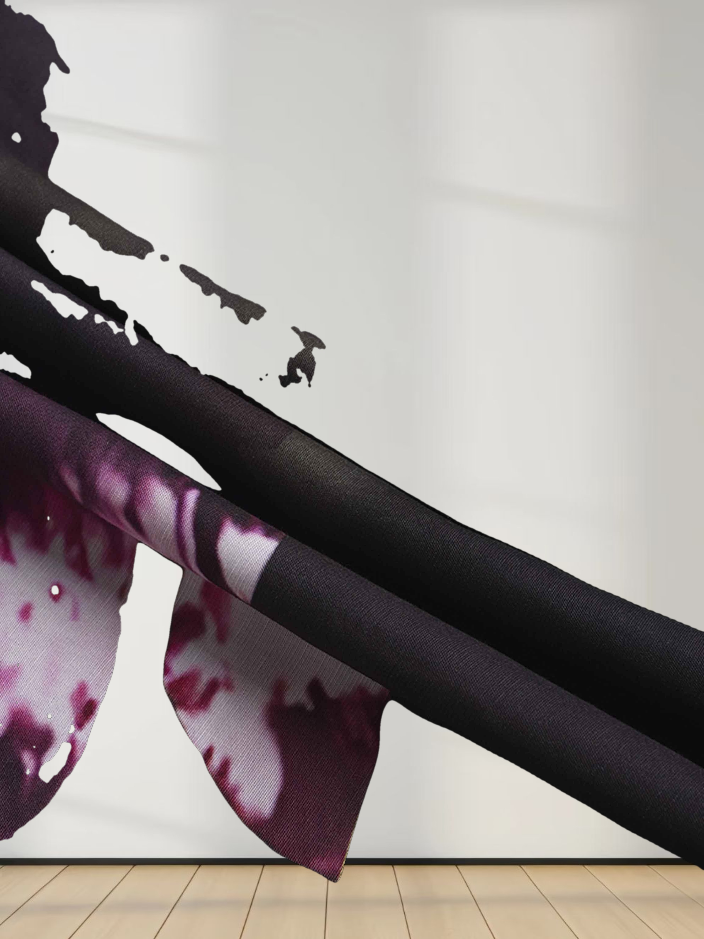 Empire Waist Puff Sleeve Dress-Green Forest