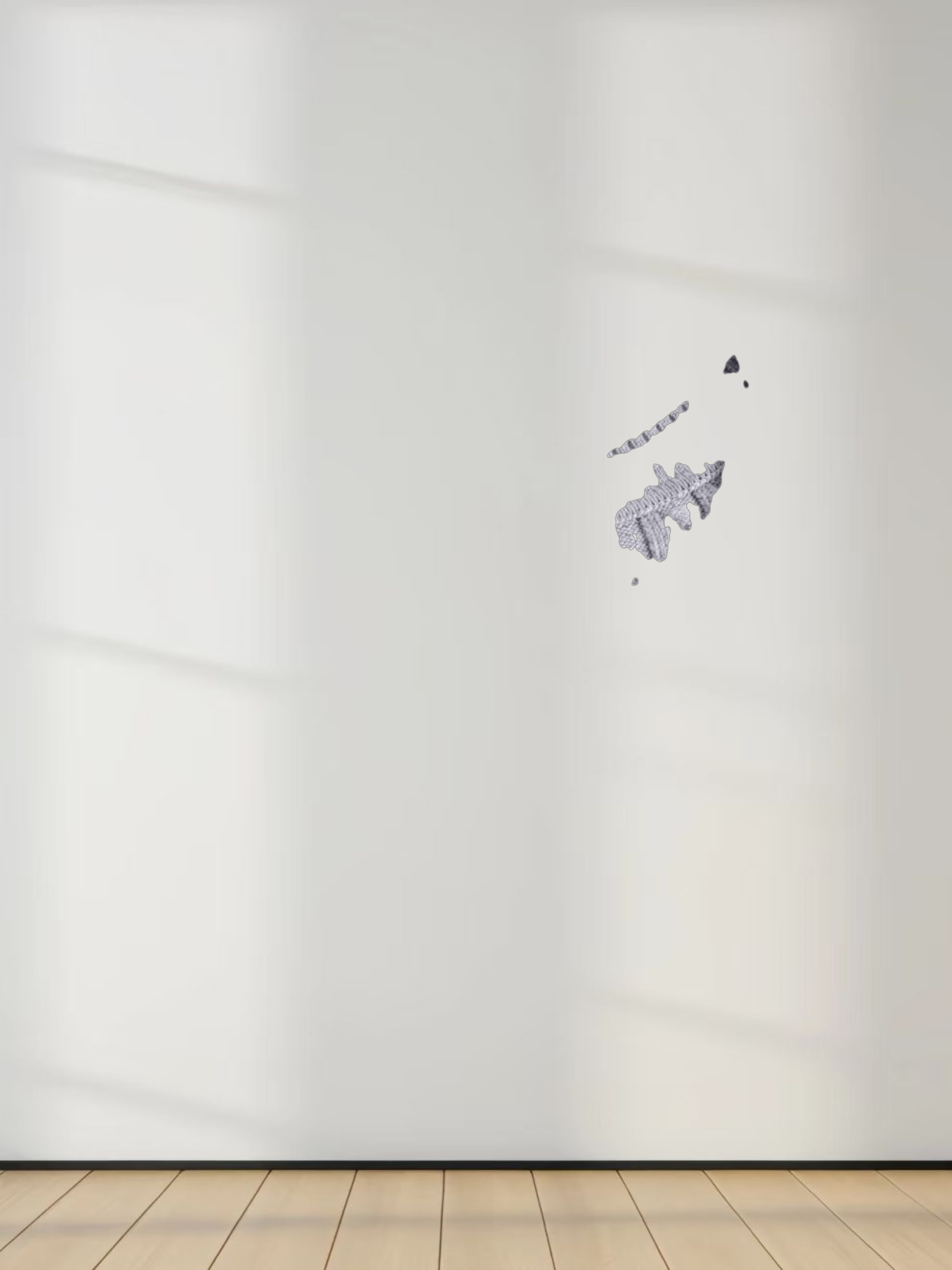 Knit Cable Sweater-Ice Grey