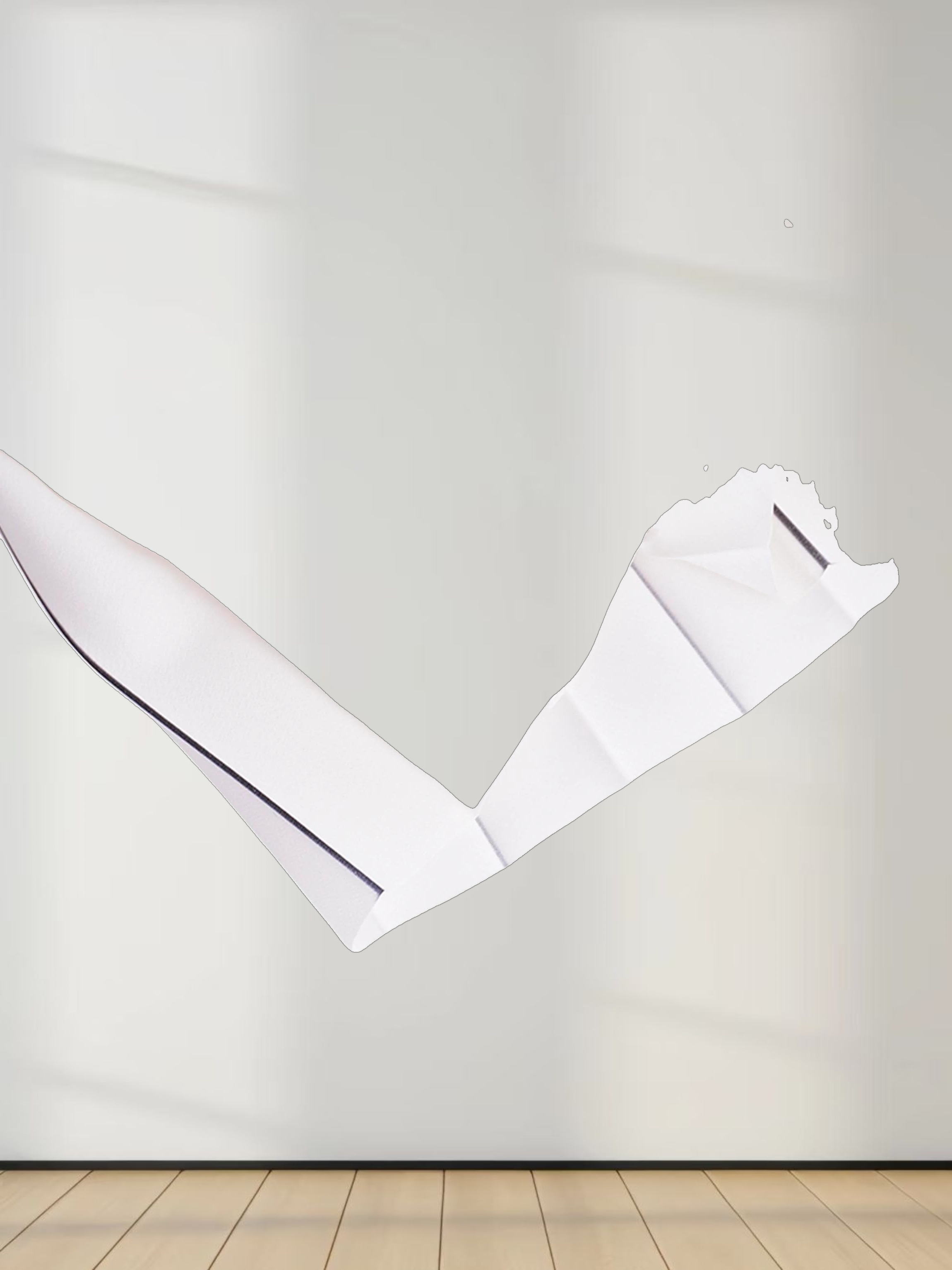 Elastic Waist Printed Pleated Skirt-Brown Chevron Border