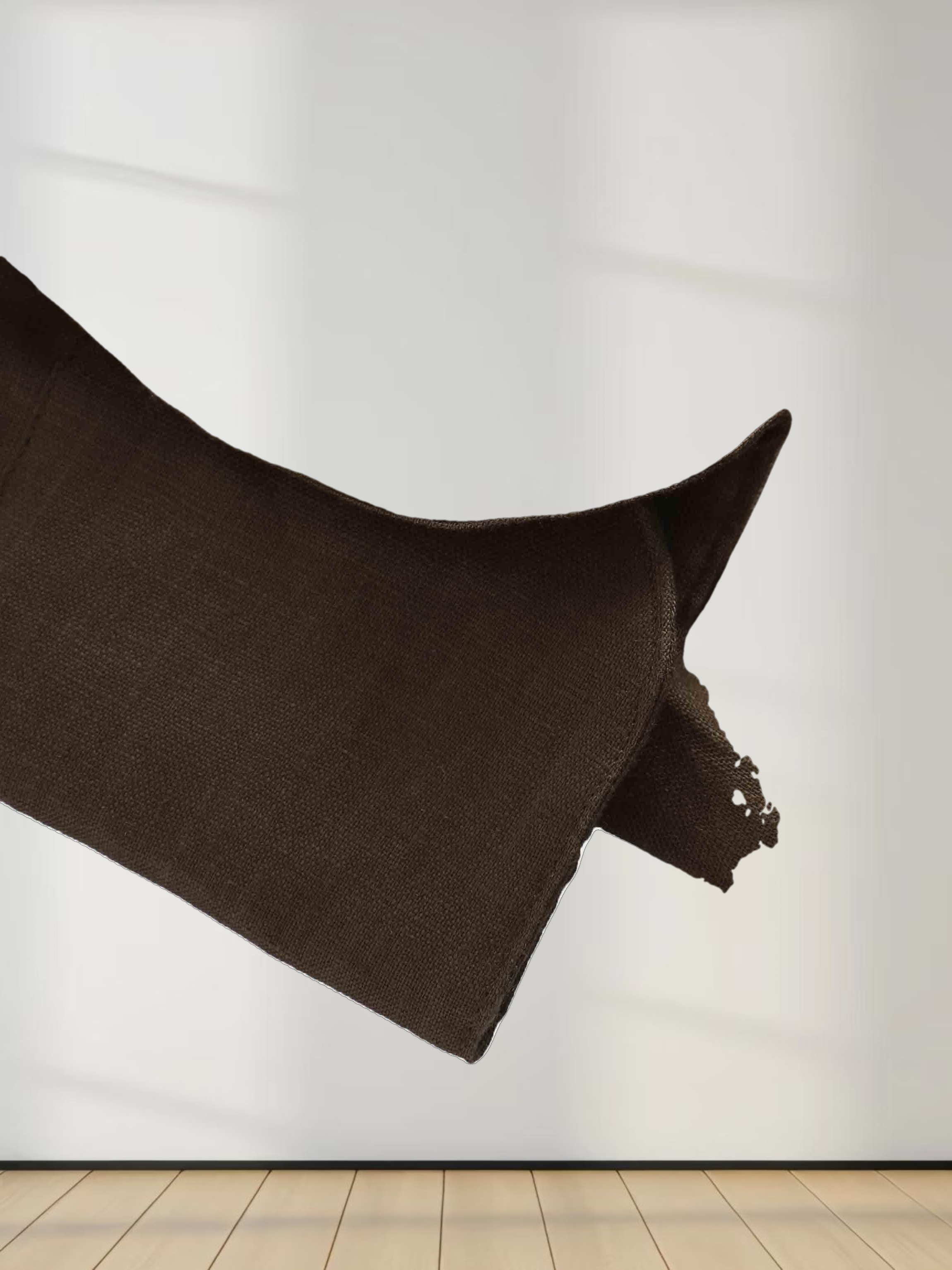 Linen Button Down Blouse-Brown