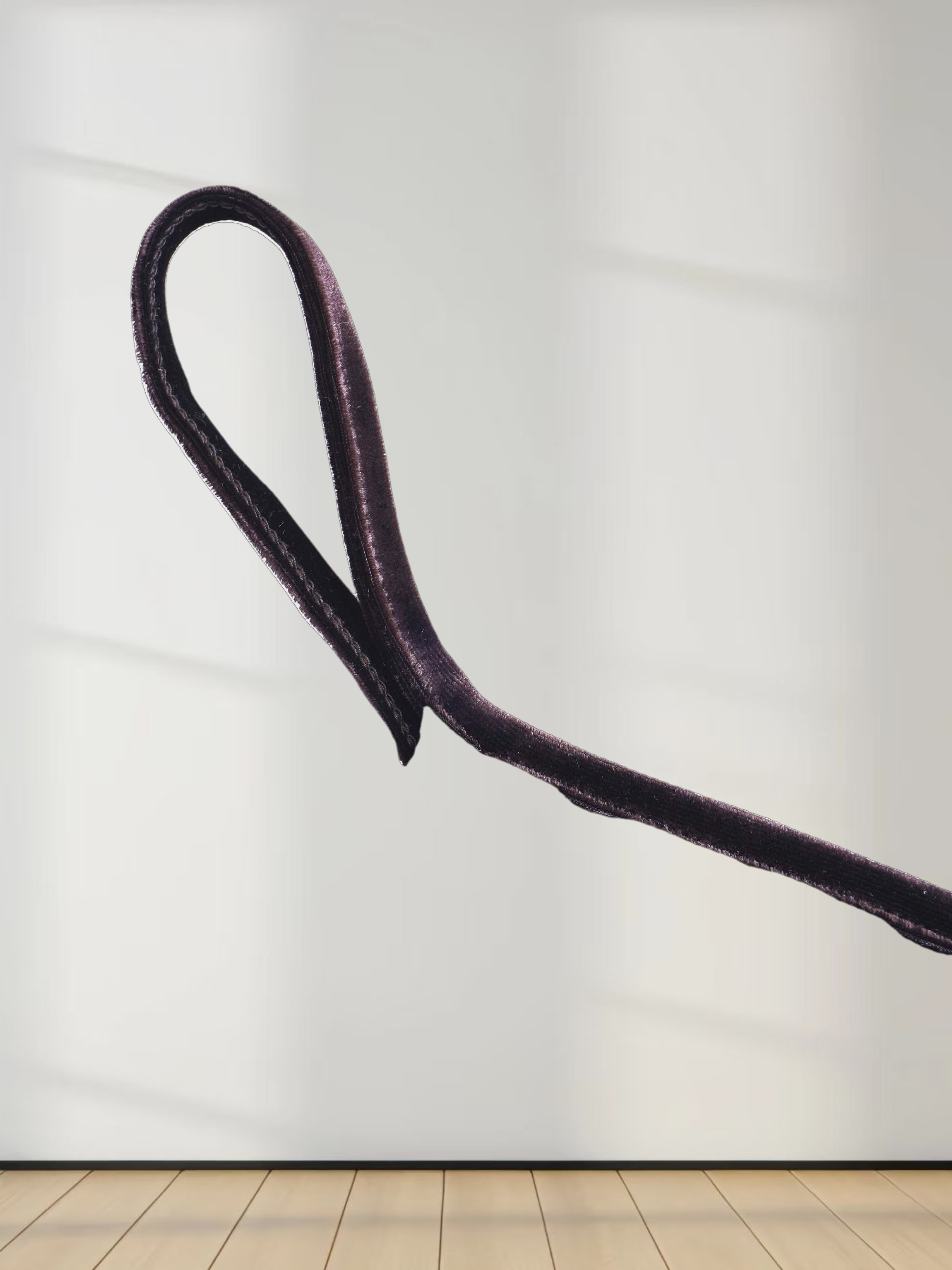 Velour Slip Dress - Brown