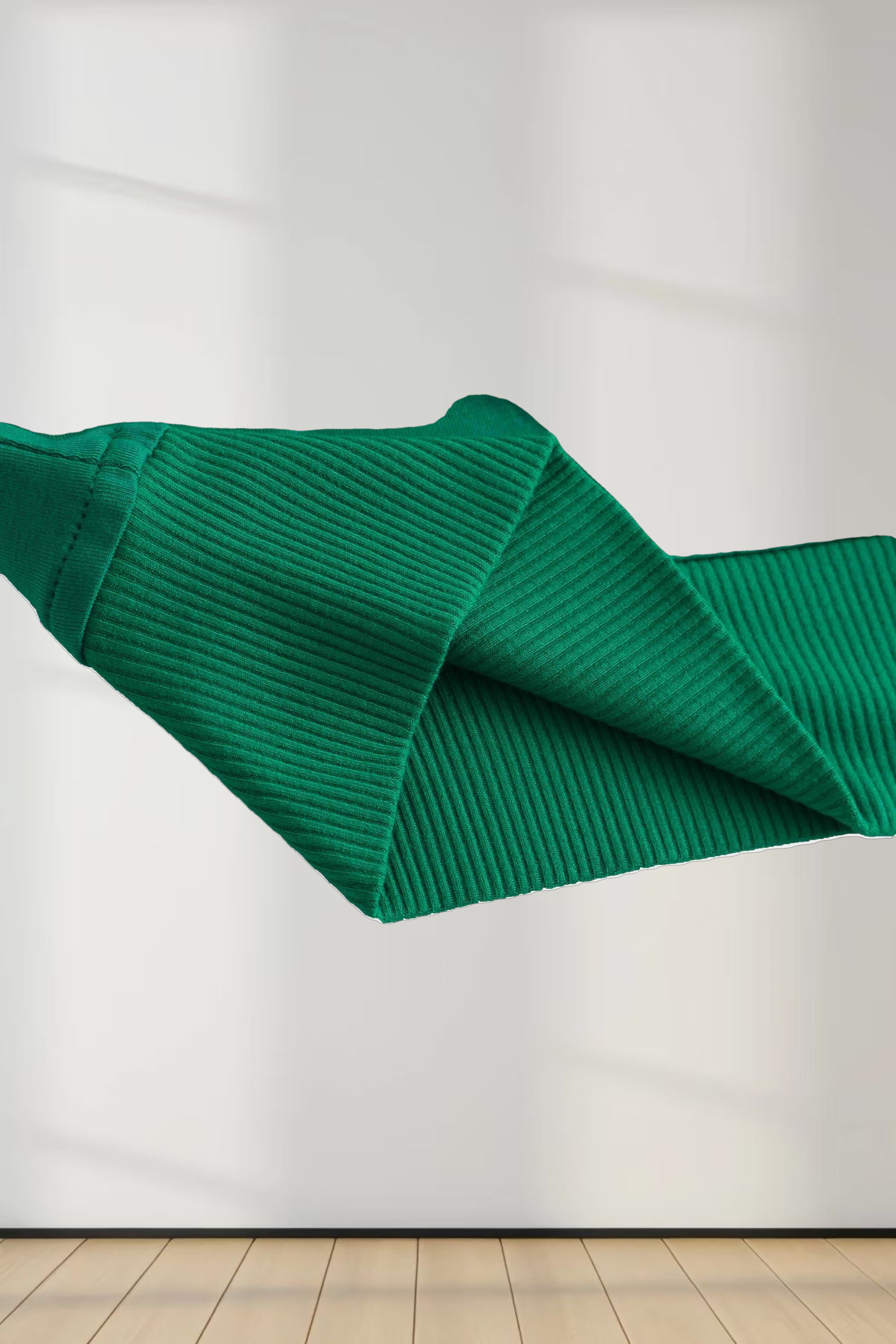 Cropped Tee-Kelly Green