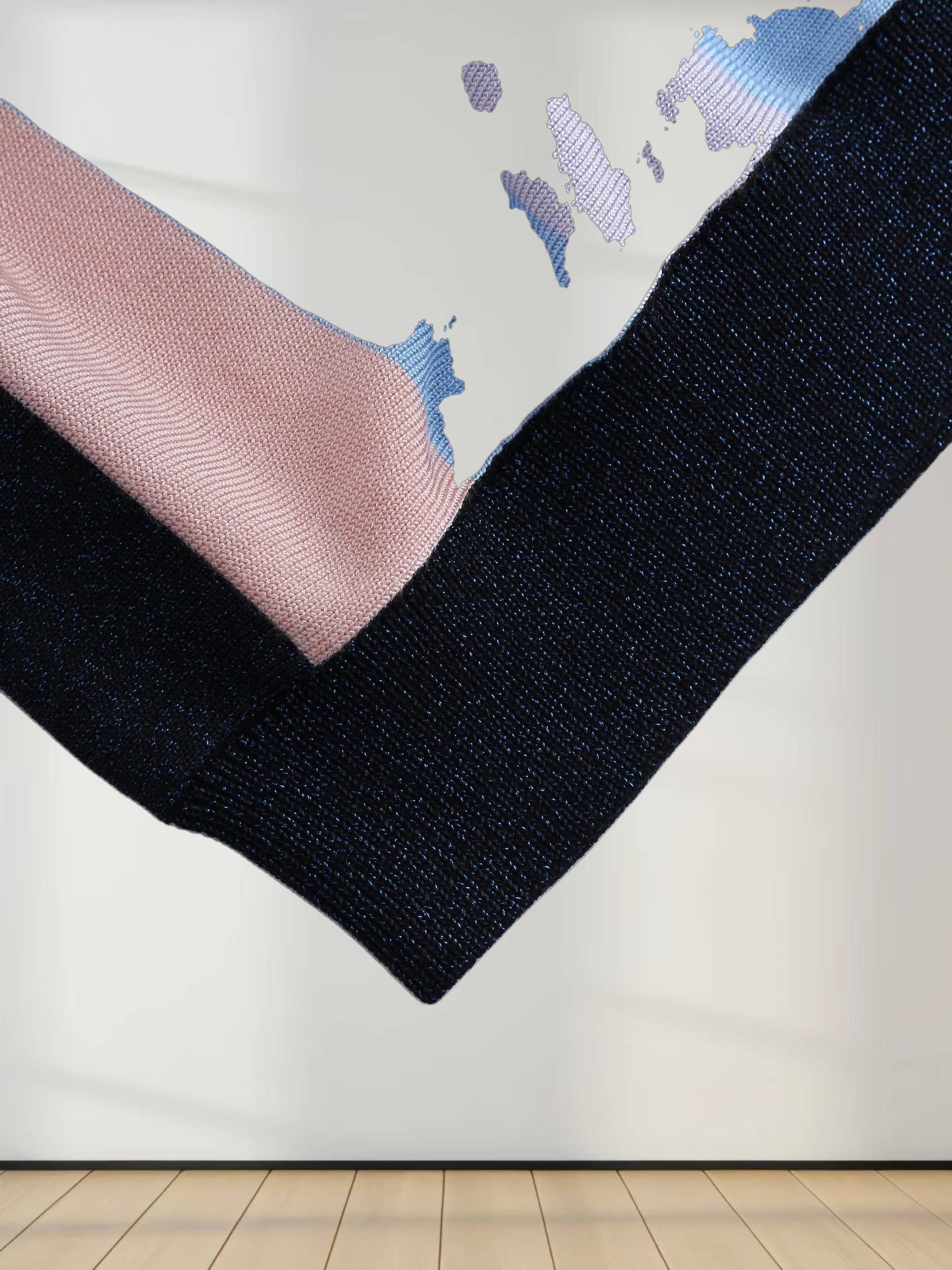 Striped Lurex Sweater-Multi