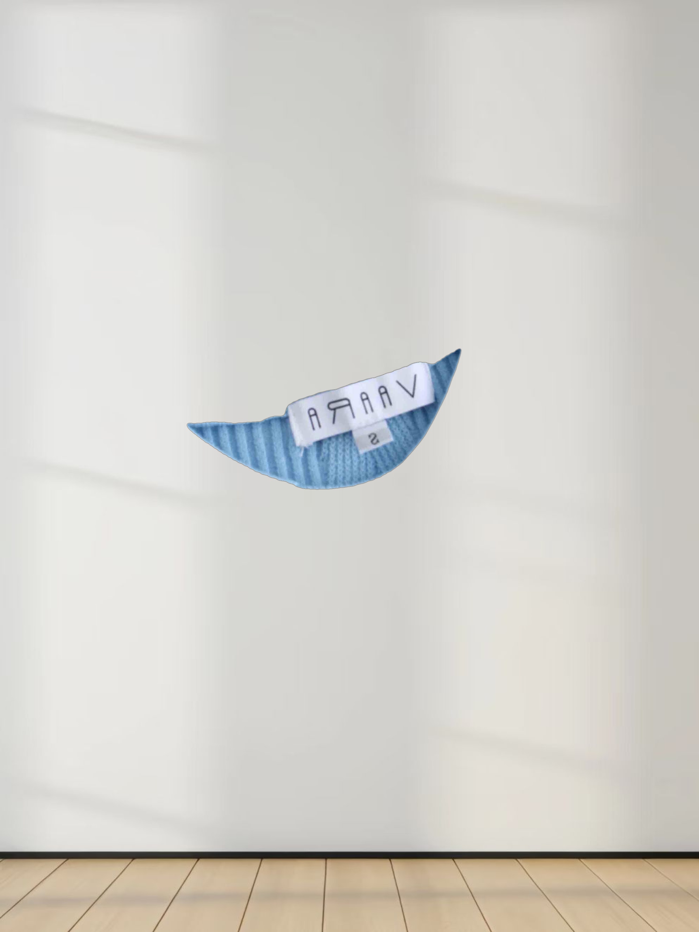 Center Design Sweater-Periwinkle