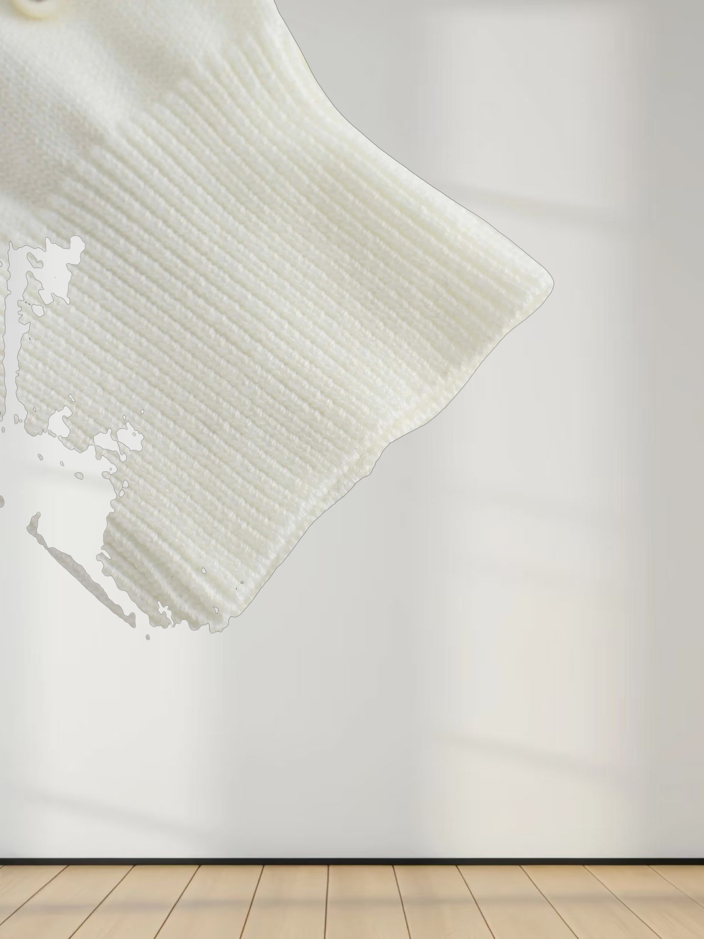 Pearl Embellished Sweater-Ivory