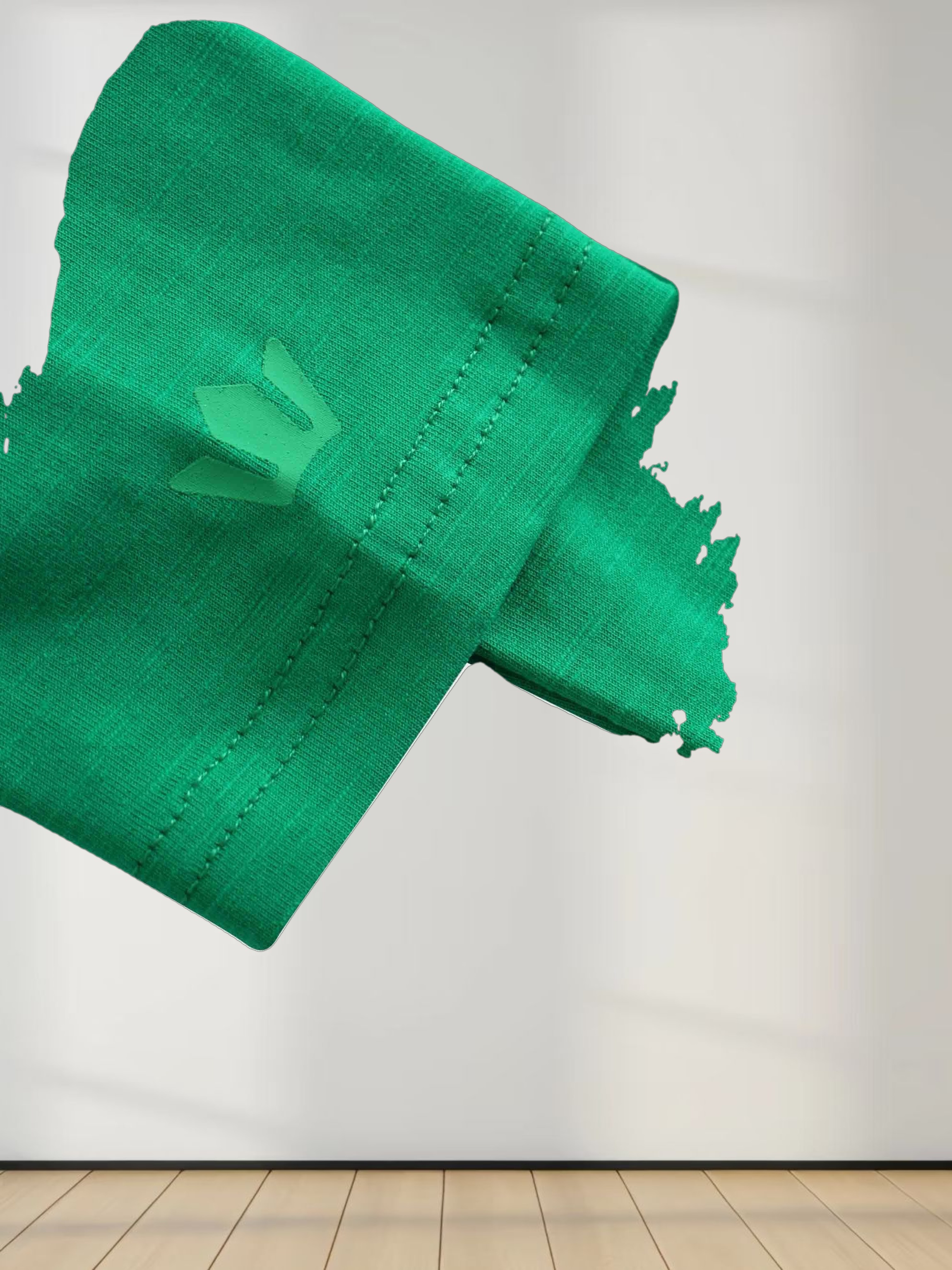 Crew Bomber Tee-Kelly Green