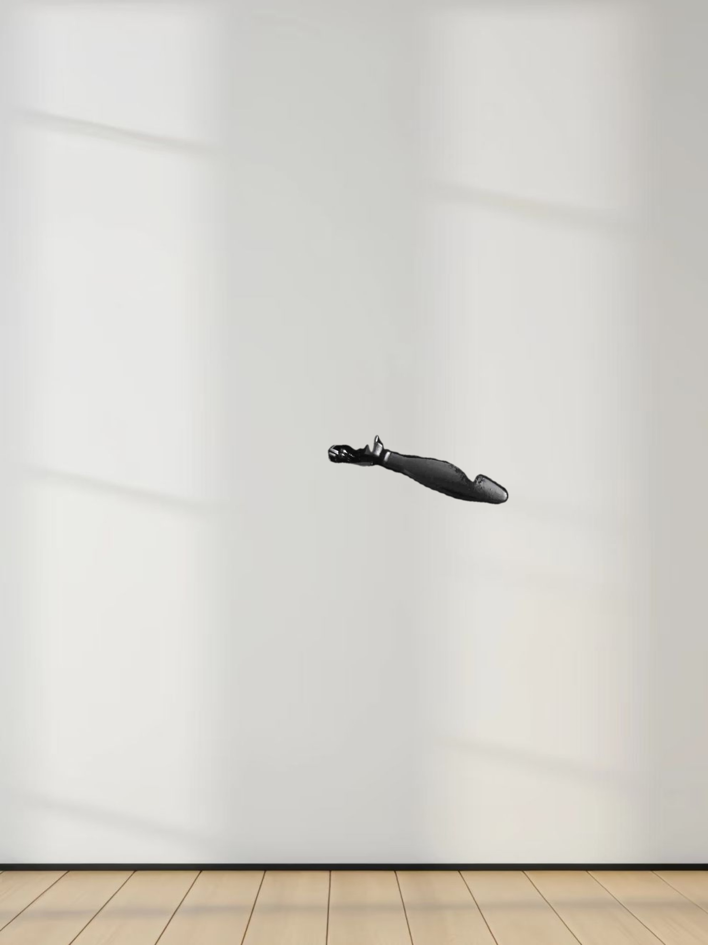 Linen A-Line Slip Dress-Black