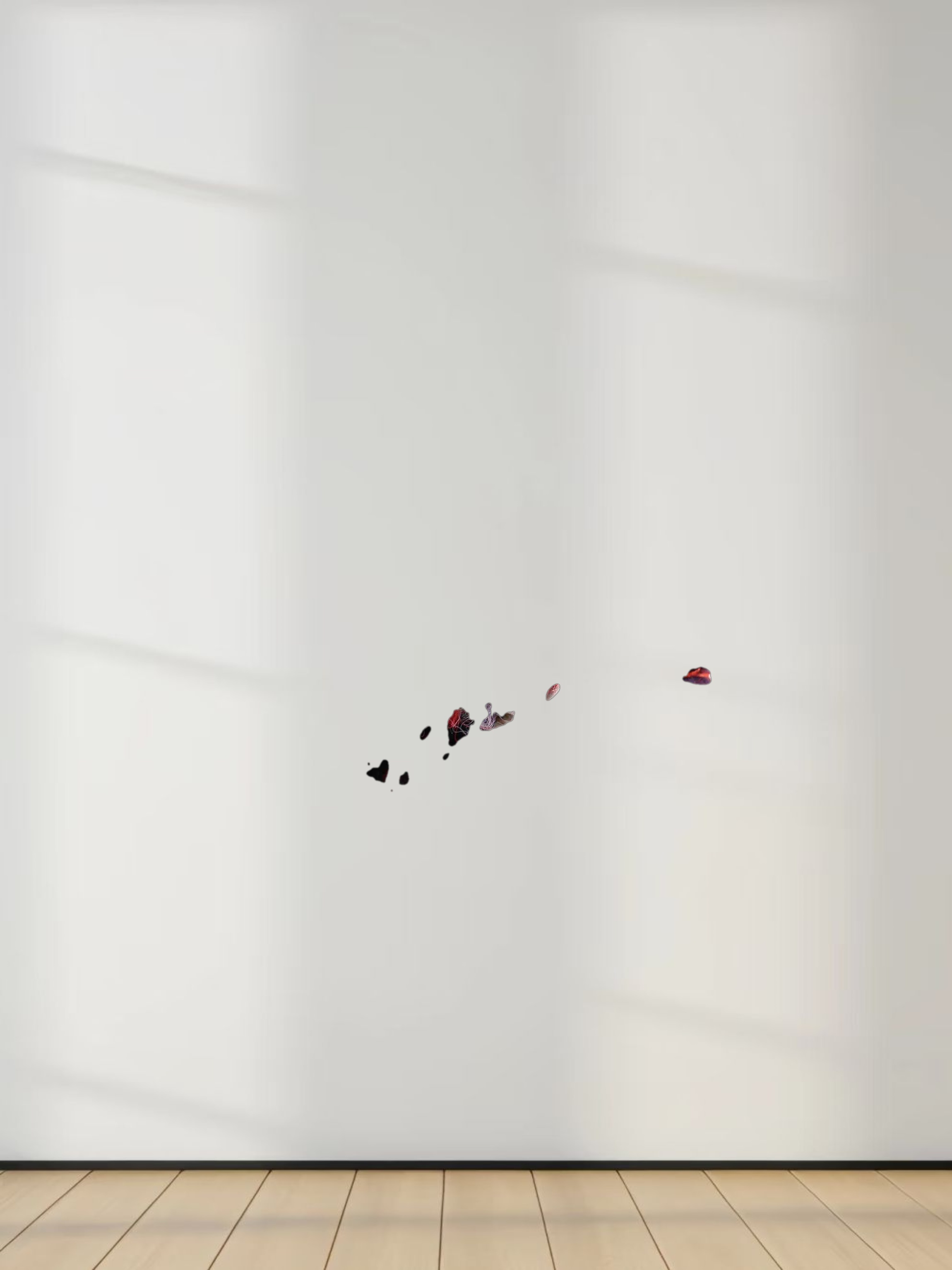 A-Line High Low Skirt-Burgundy Tweed