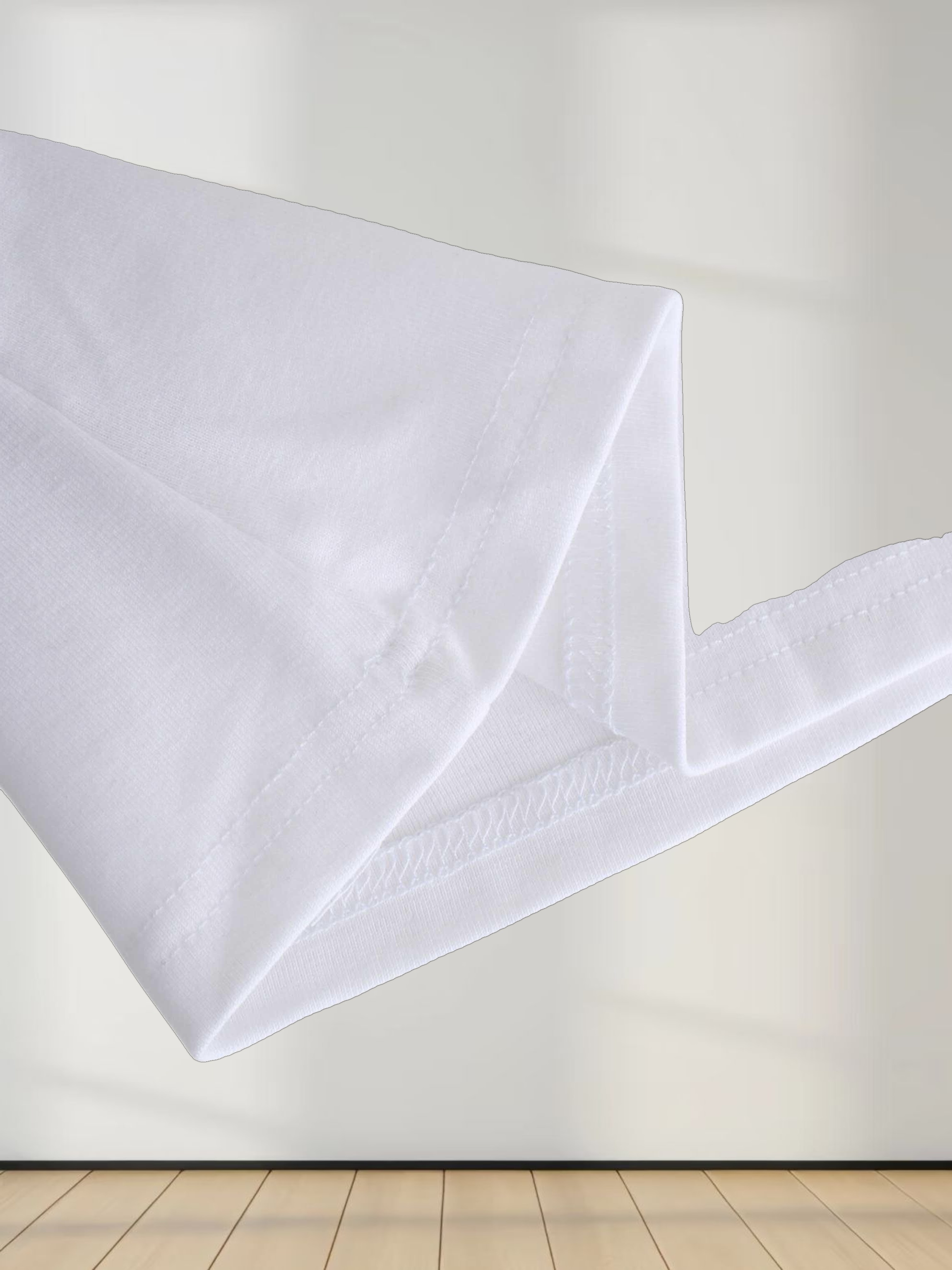 CLASSIC TEE 3Q-PURE WHITE