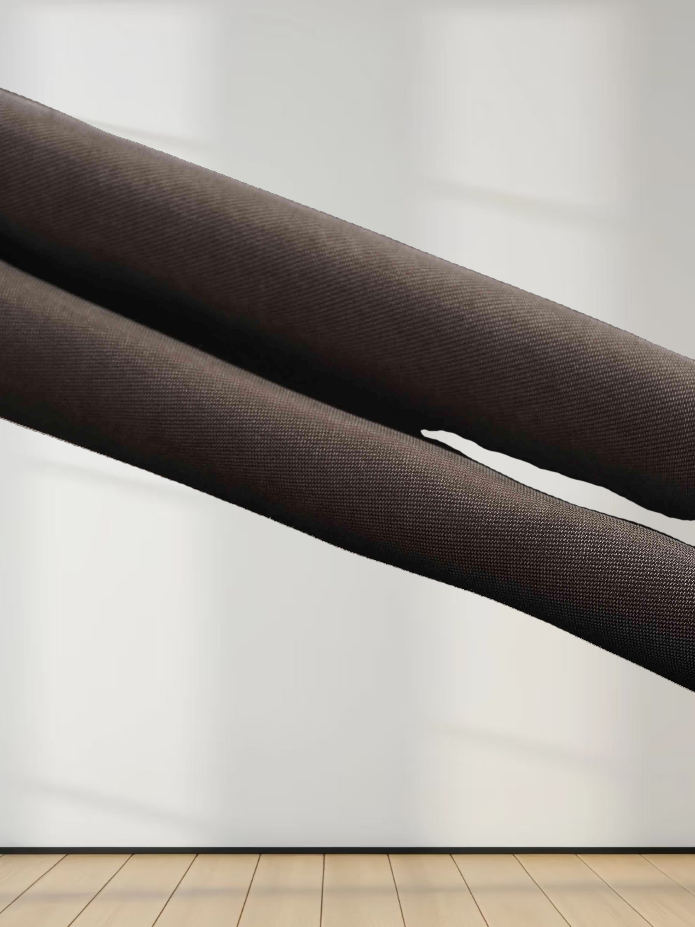 Cupro Crew Neck Slip Dress-Olive