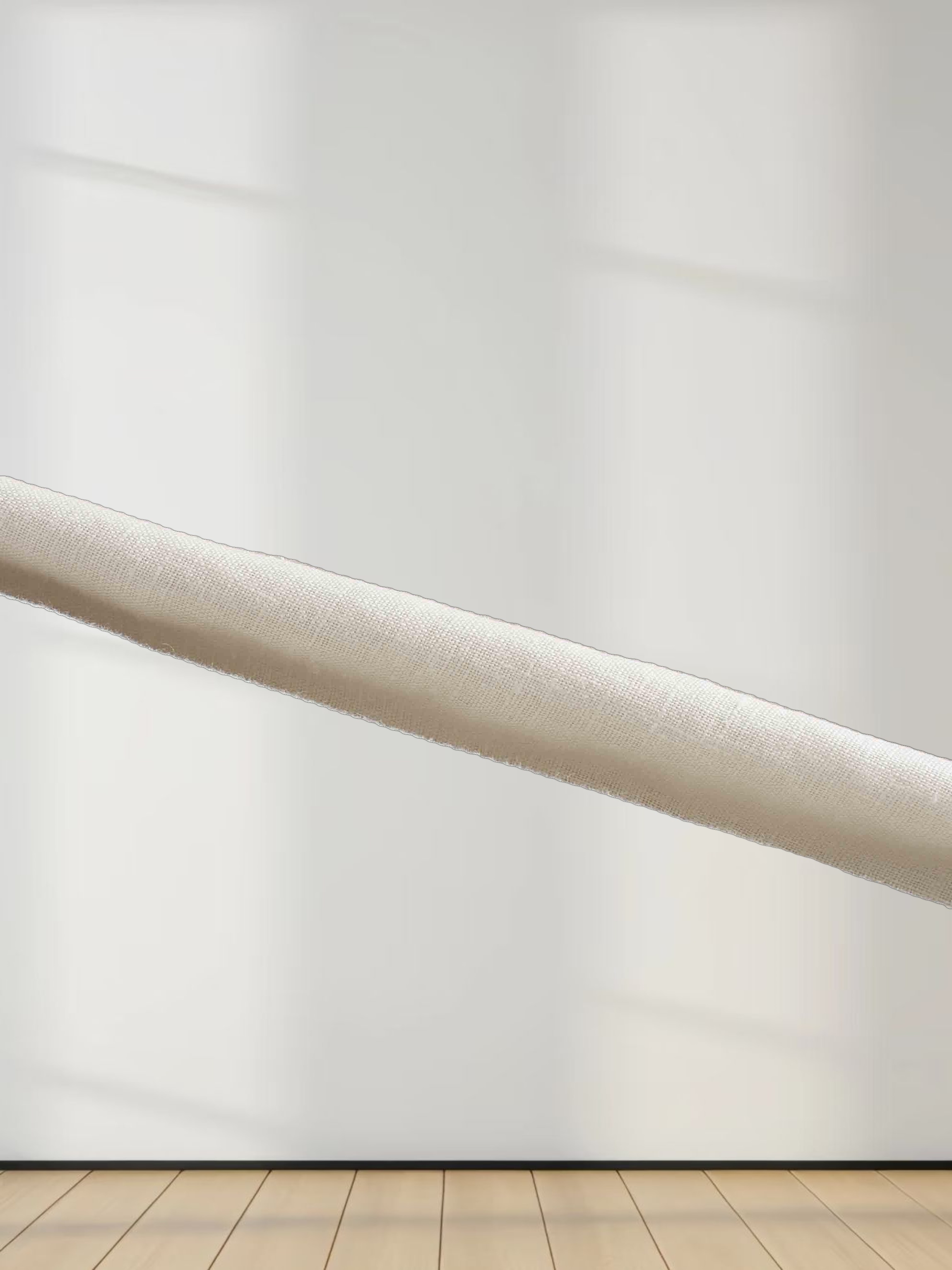 Linen A-Line Slip Dress-Ecru