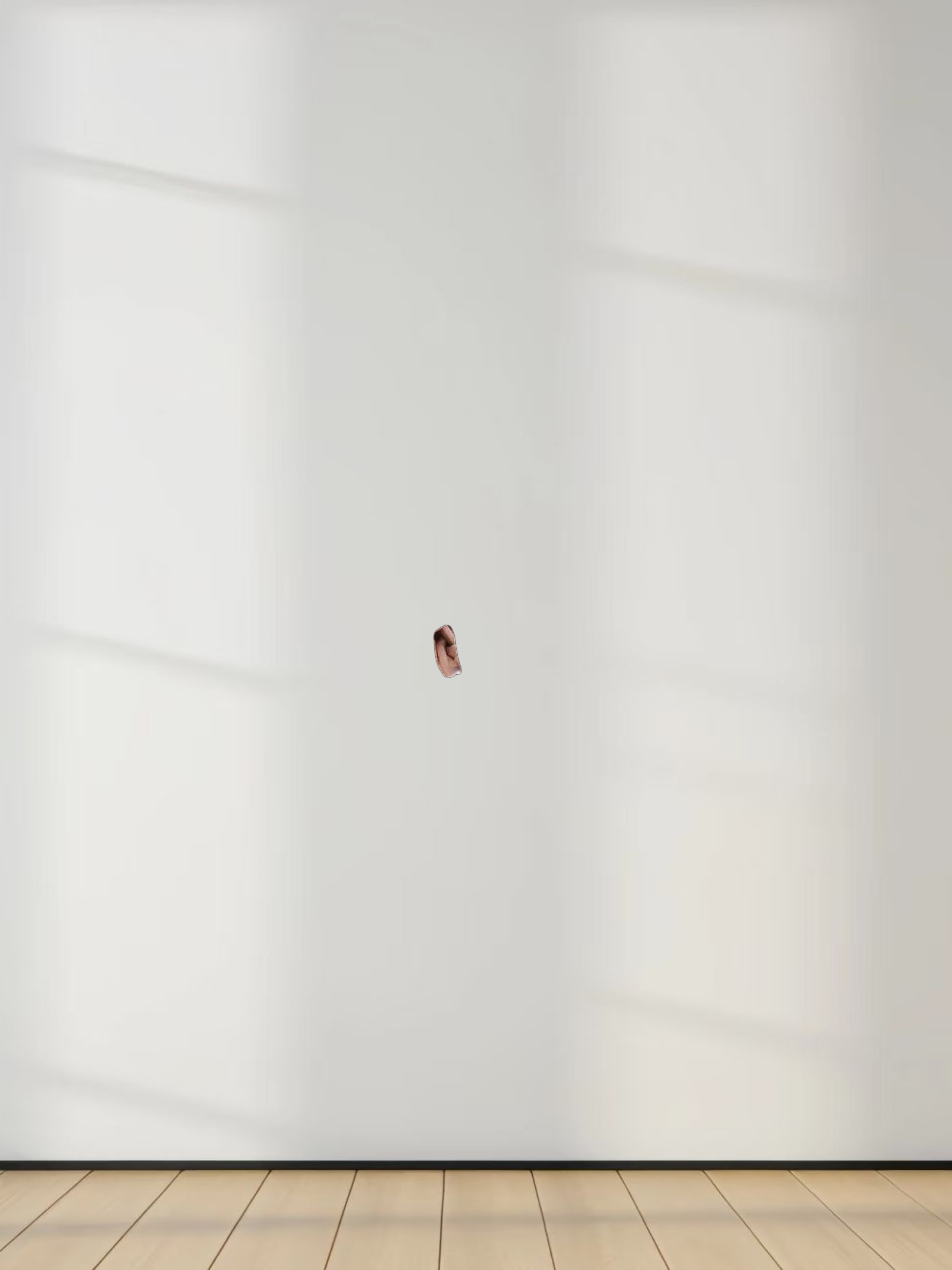 Leather A-Line Skirt-Peach