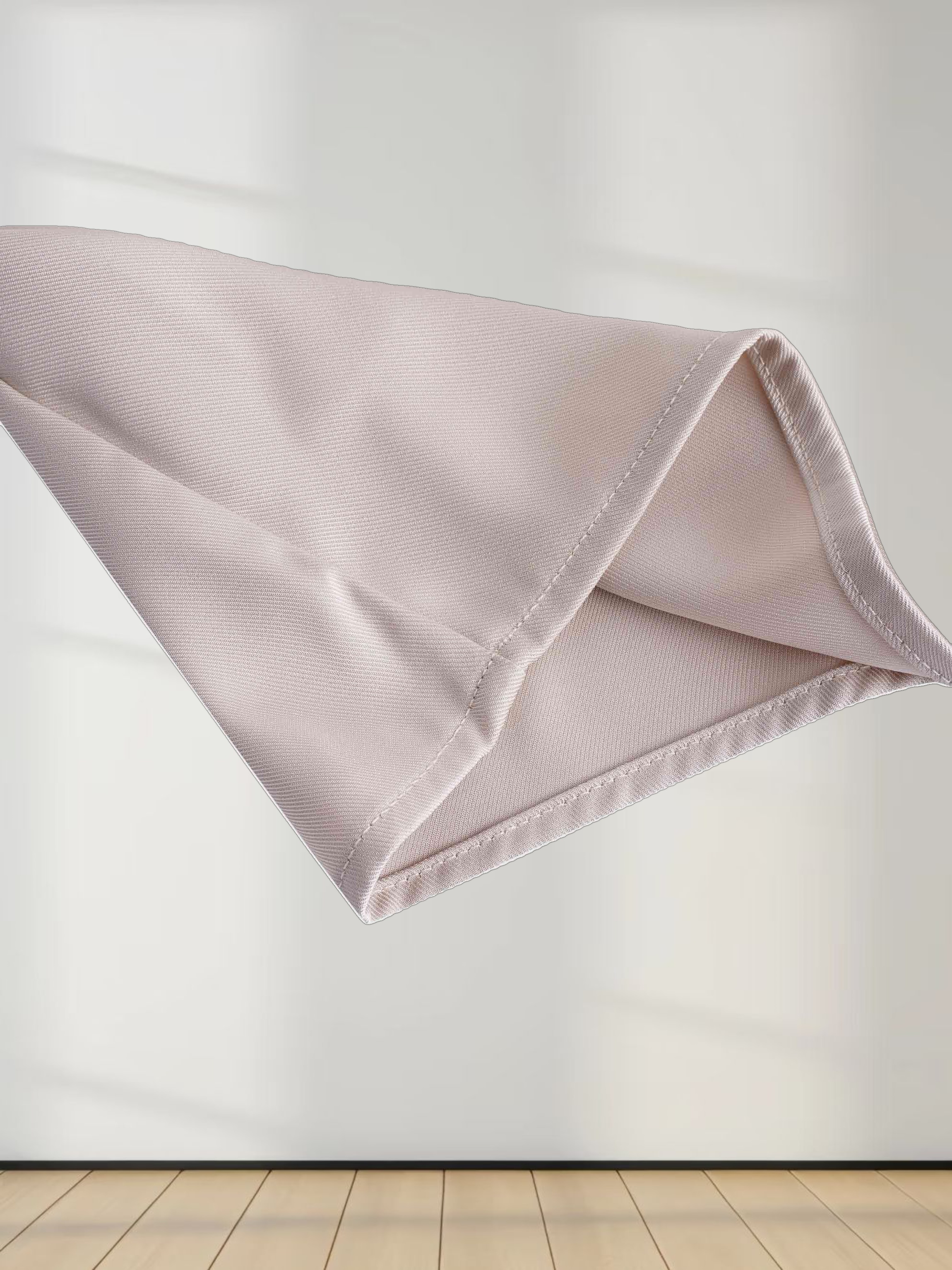 Pleat Neck Belted Dress-Ecru