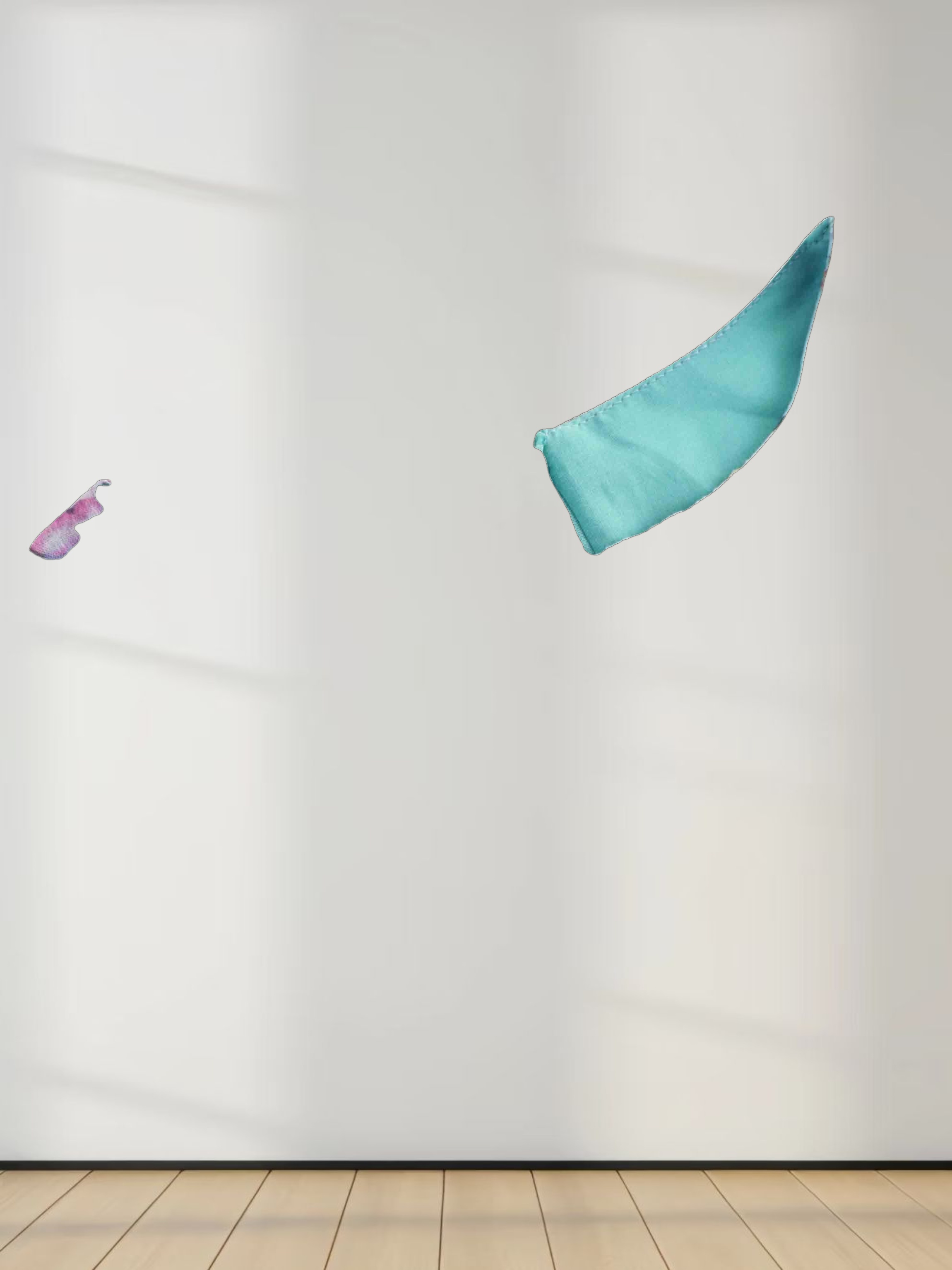 Ruched Puff Sleeve Dress-Aqua Floral