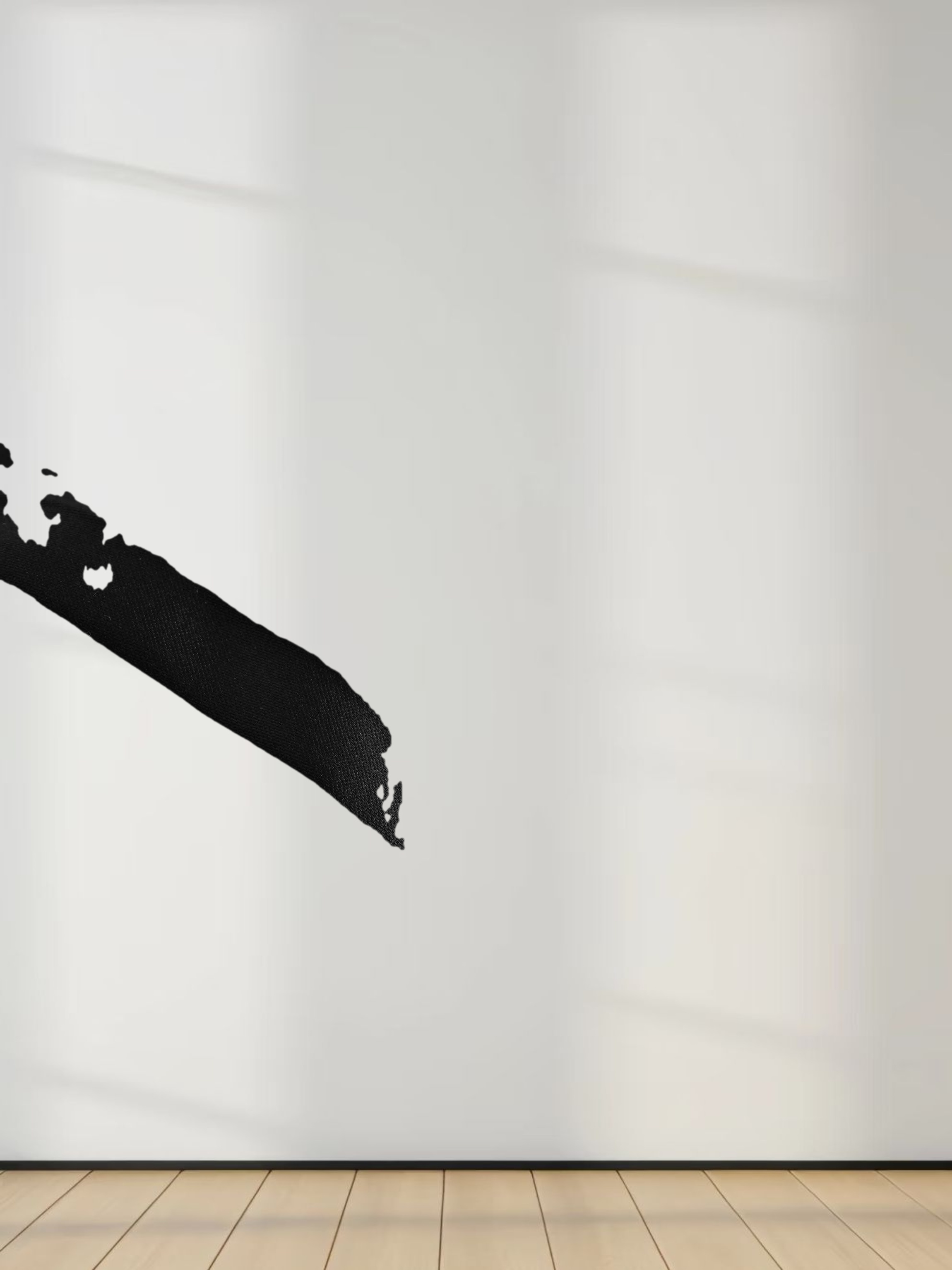 Stone Embellished Faux Satin Pleated Skirt-Black