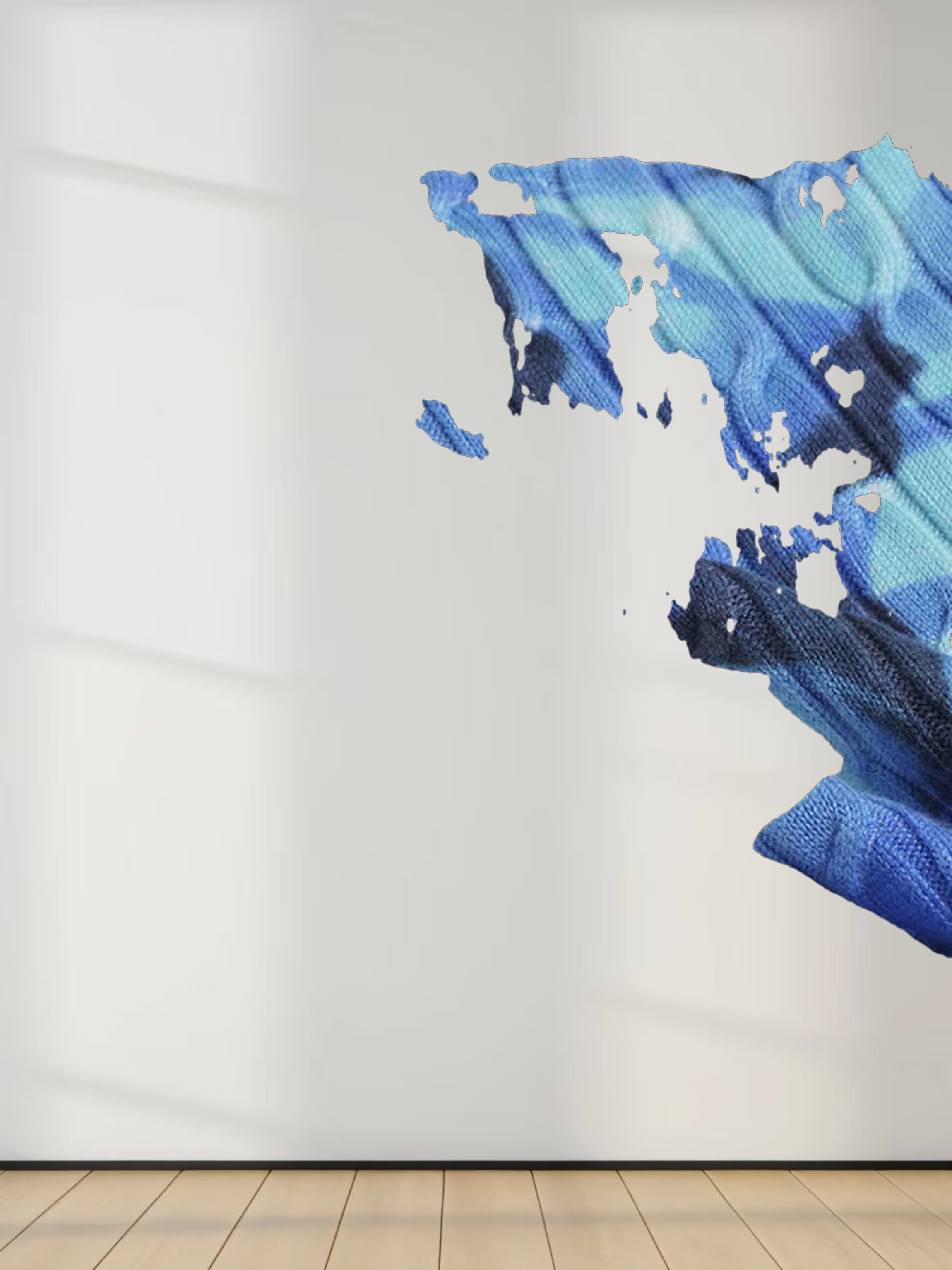 Printed Cable Knit Sweater-Bold Floral