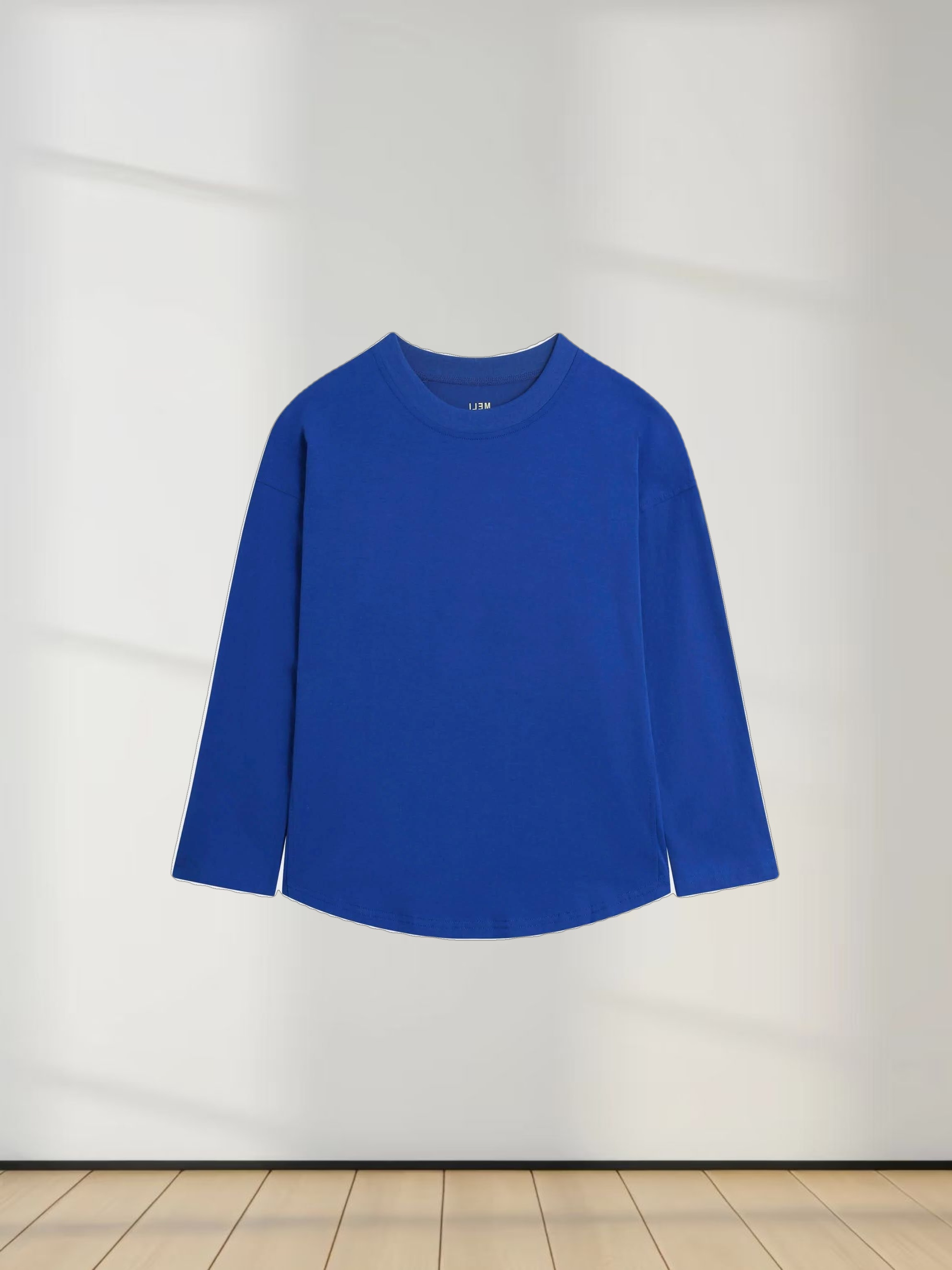 OVERSIZED TEE-COBALT BLUE