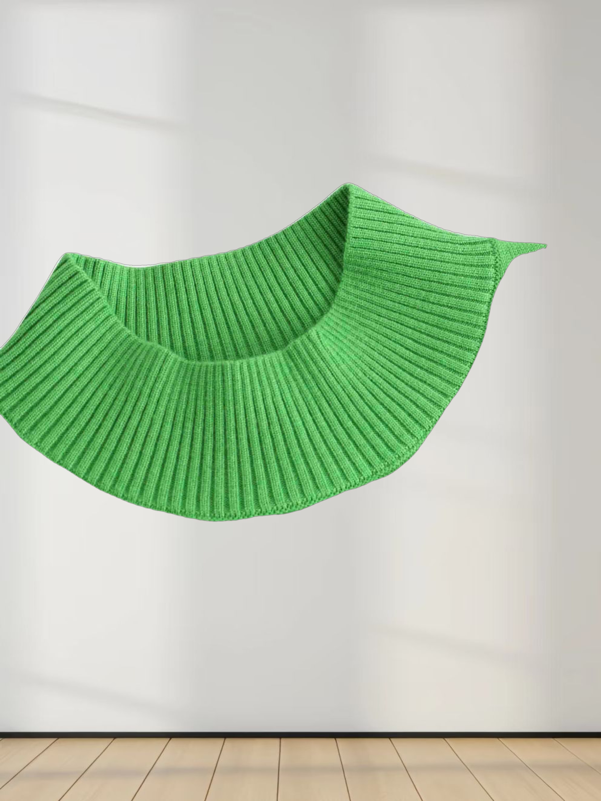 Oversized Diamond Detail Sweater-Kelley Green