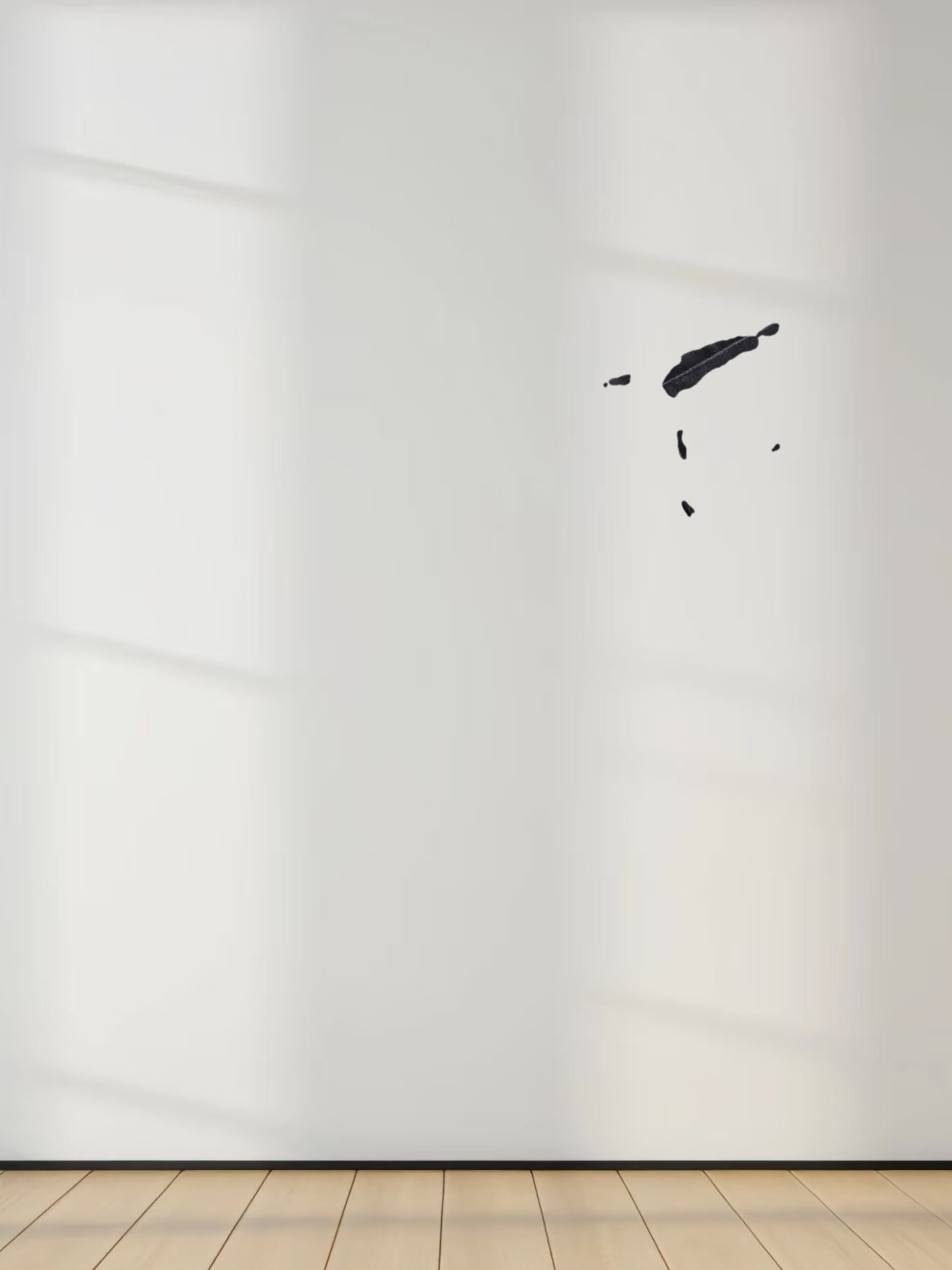 Side Seamed Twill Skirt-Navy