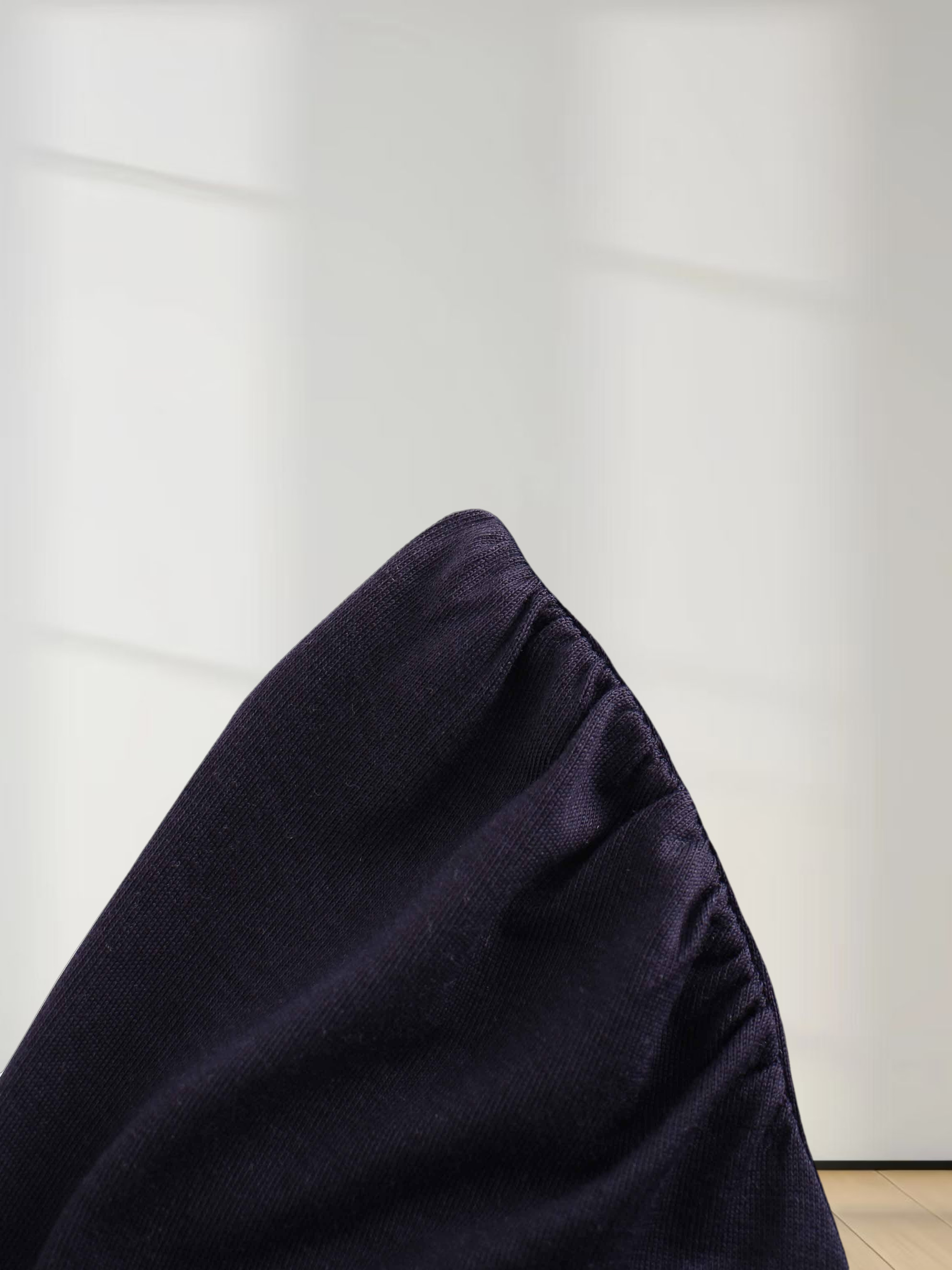 Bubble Sleeve T-Shirt-Navy