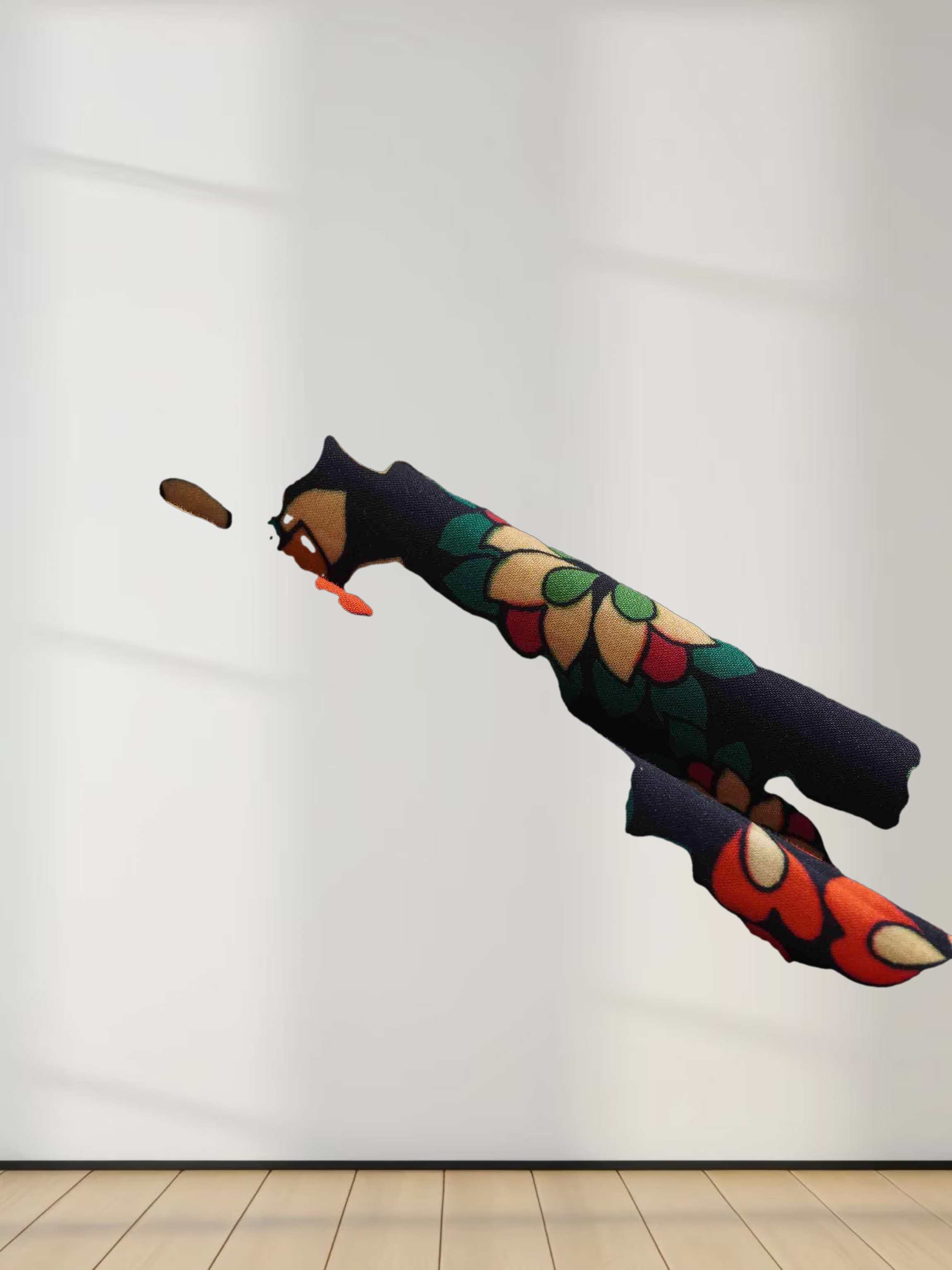 Cotton Waisted Pleat Dress-Bright Floral