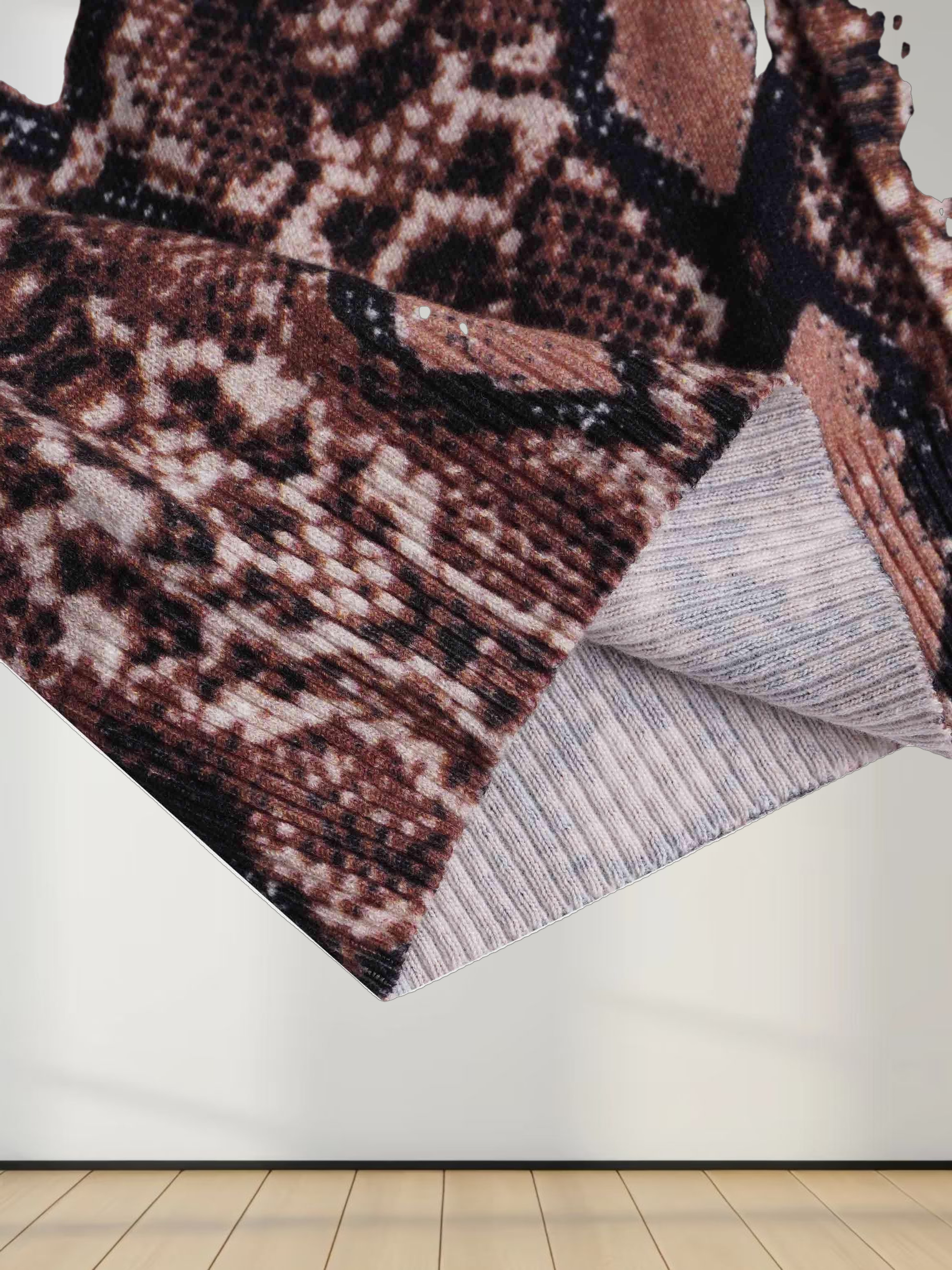 Printed Cardigan-Snakeskin