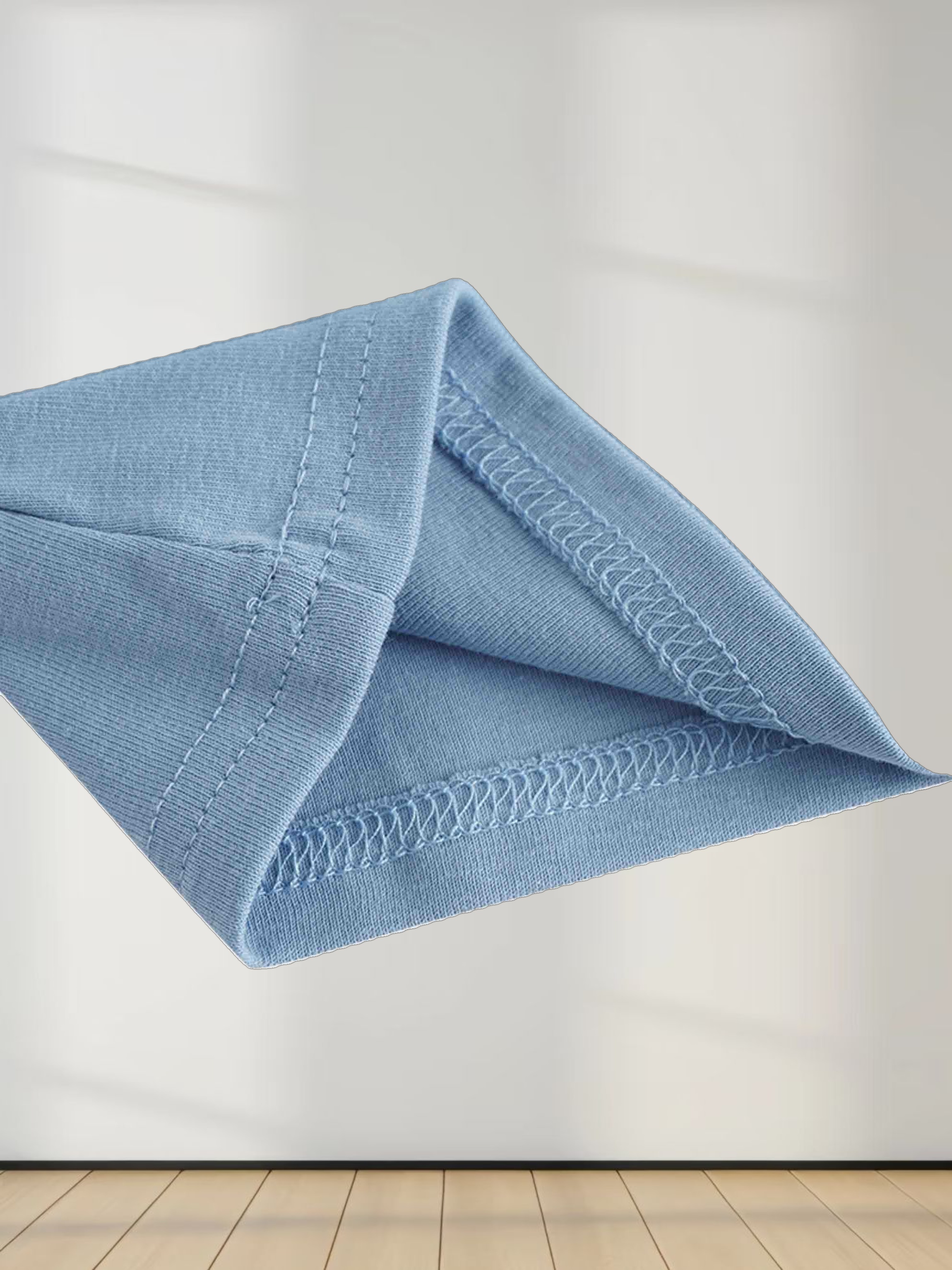 CLASSIC TEE 3Q-SKY BLUE