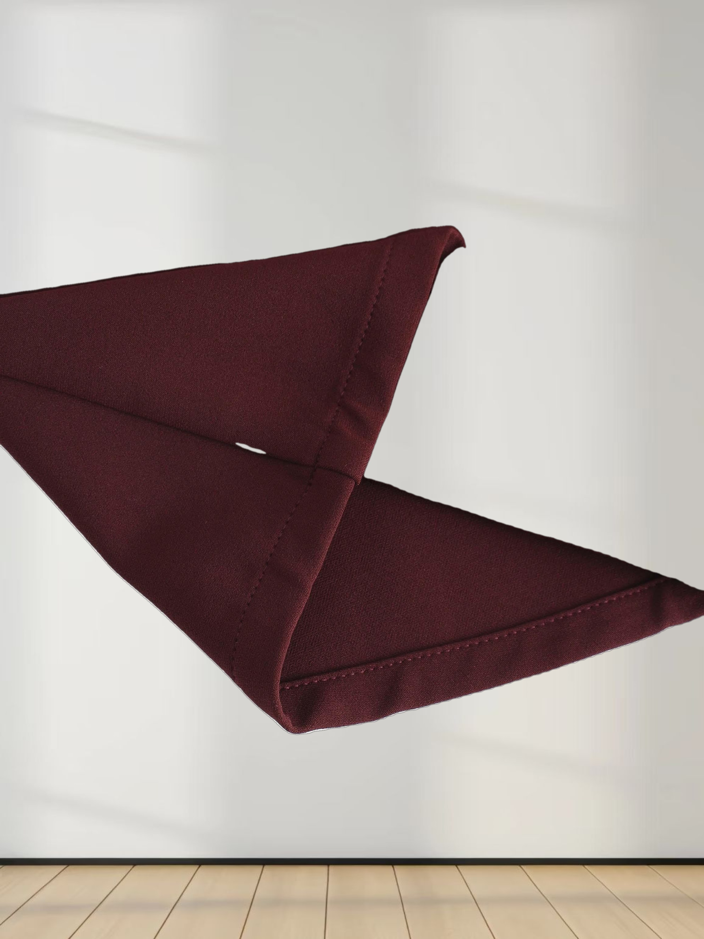 The Celina Pleat Skirt-Wine