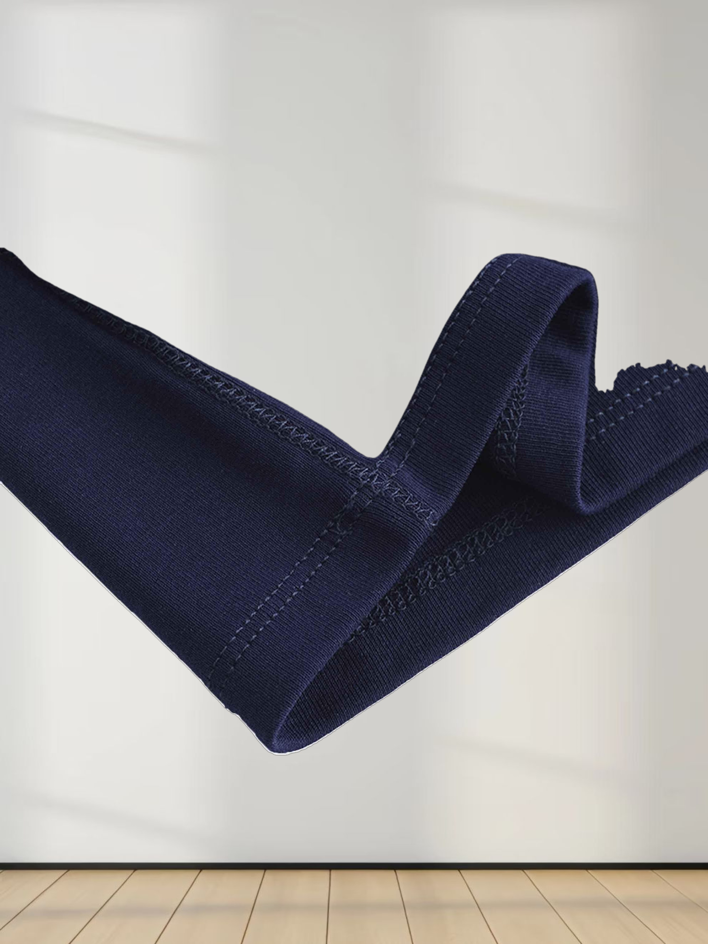 Trim Detail Henley-Navy