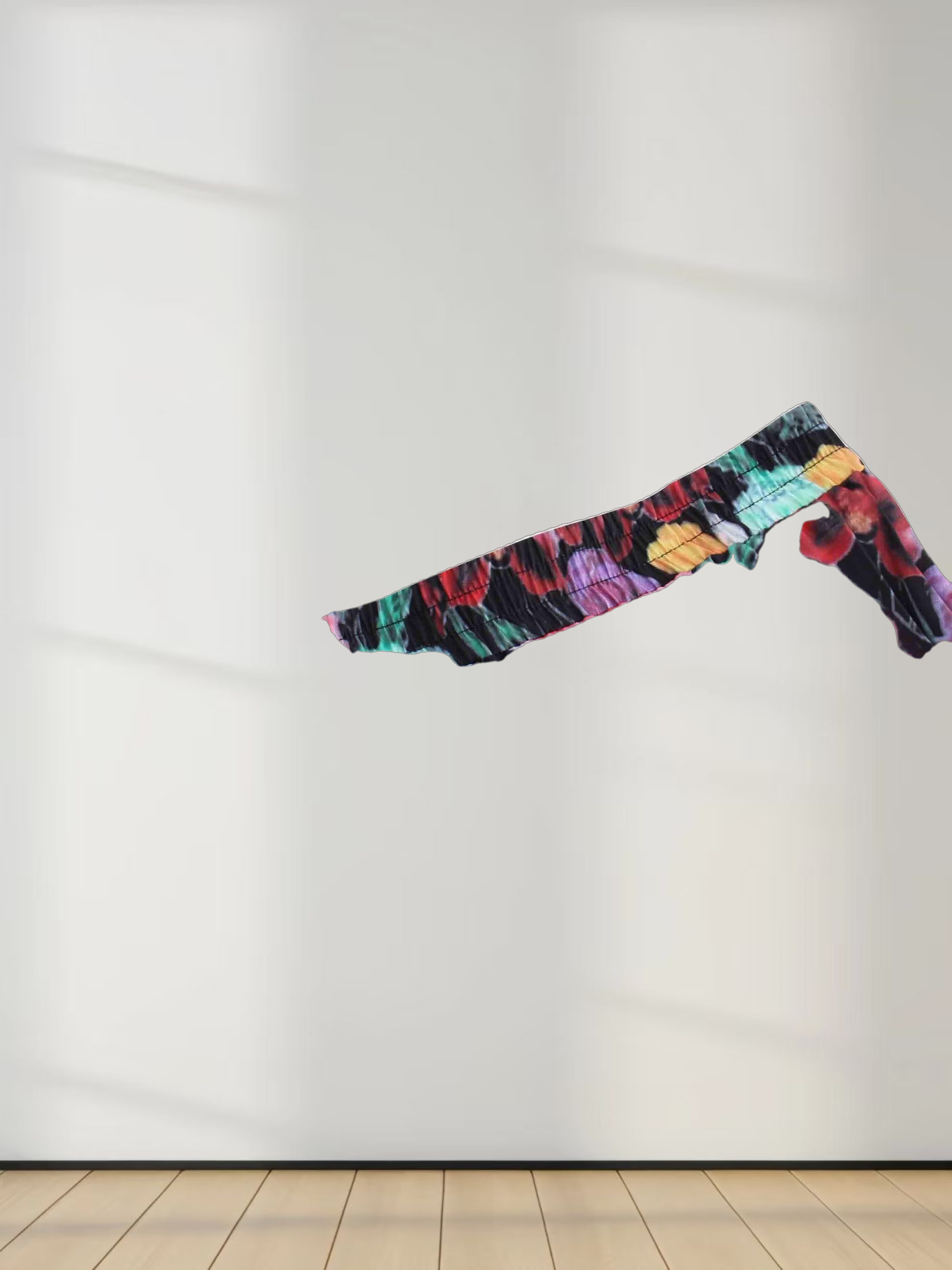 Covered Band Pleated Skirt 37