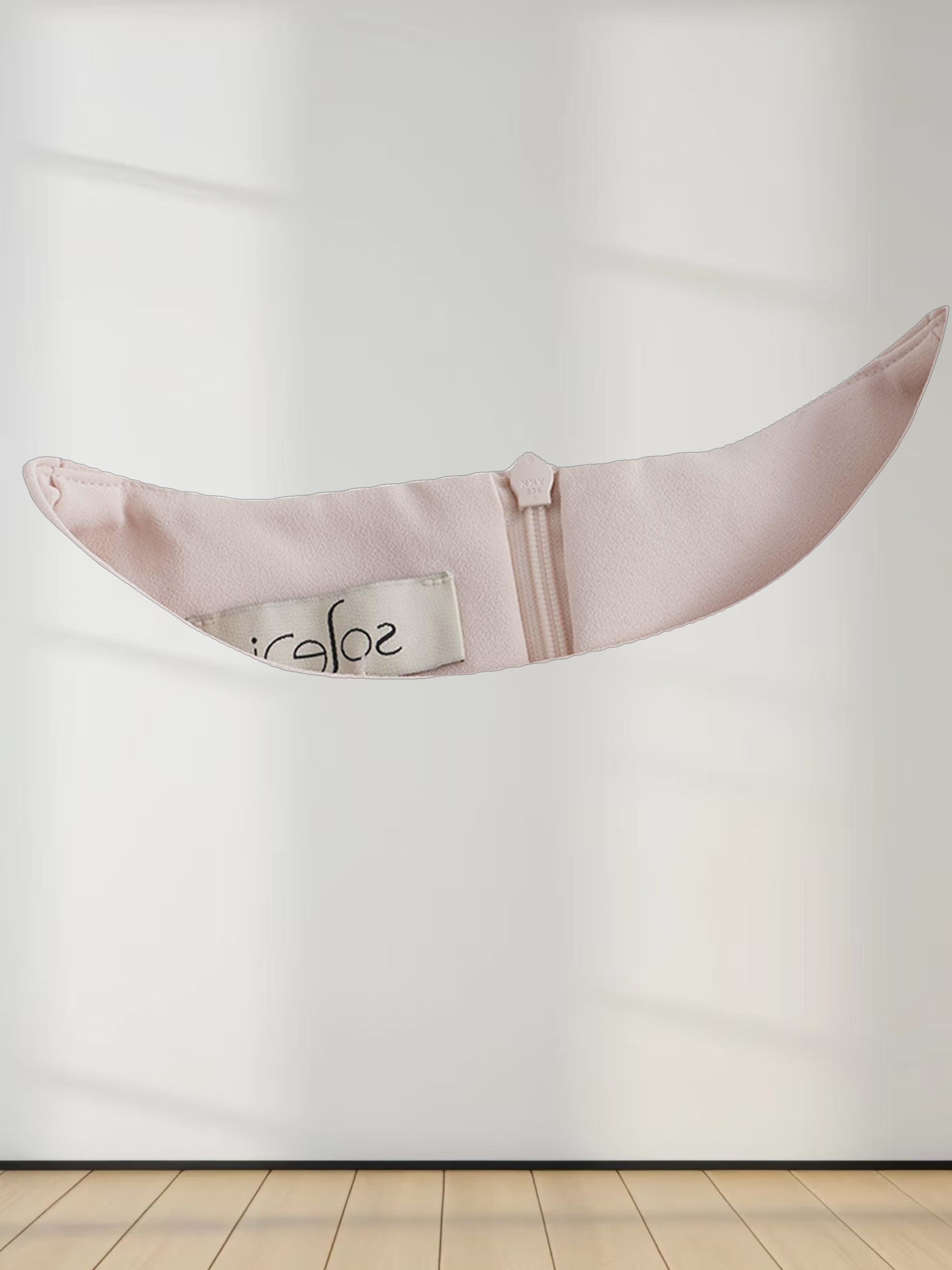 Crepe Slip Dress-Pink