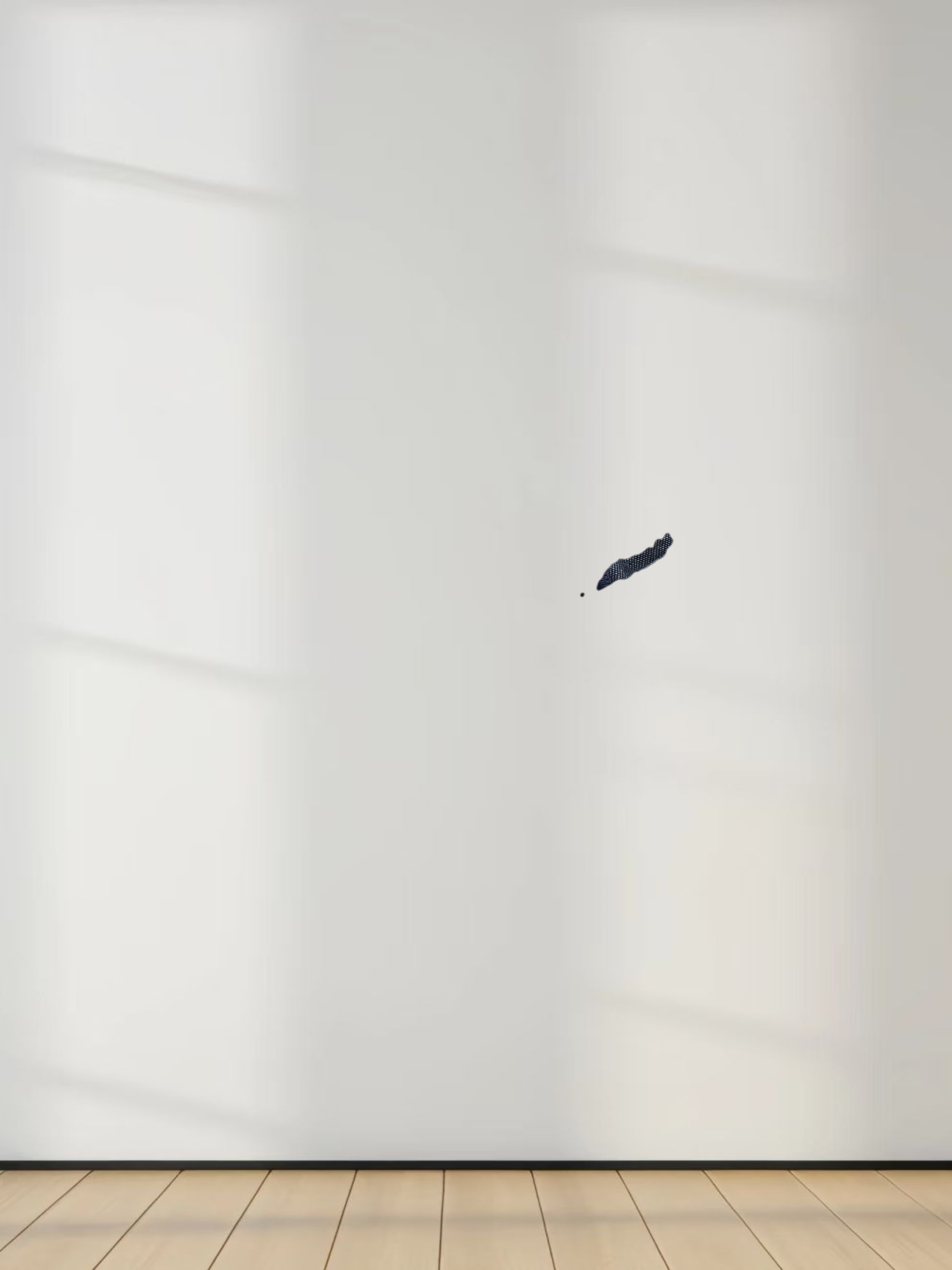 Waisted Denim Top-Blue