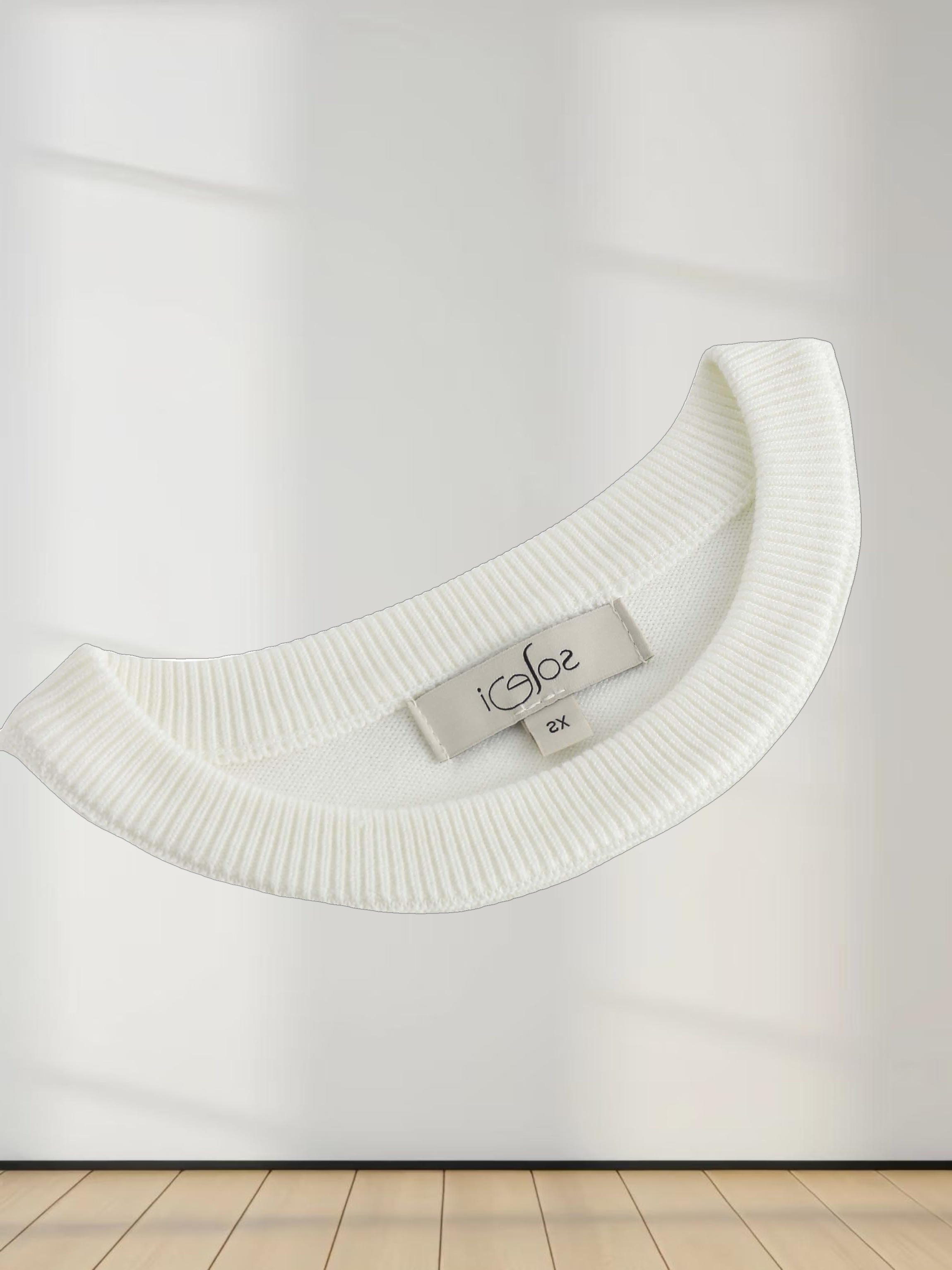 Pearl Embellished Sweater-Ivory