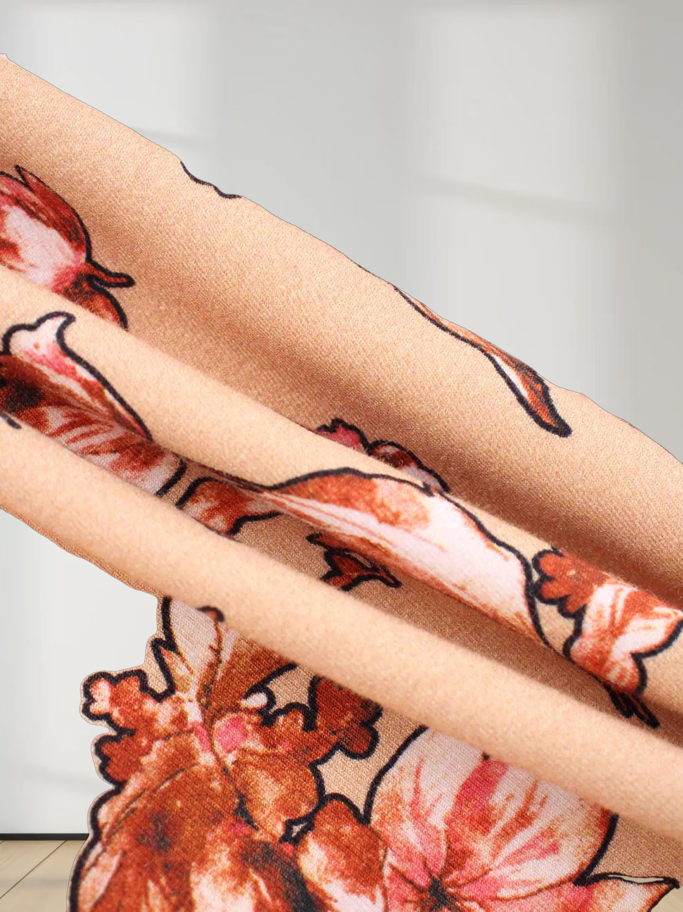 Design Turtleneck-Floral