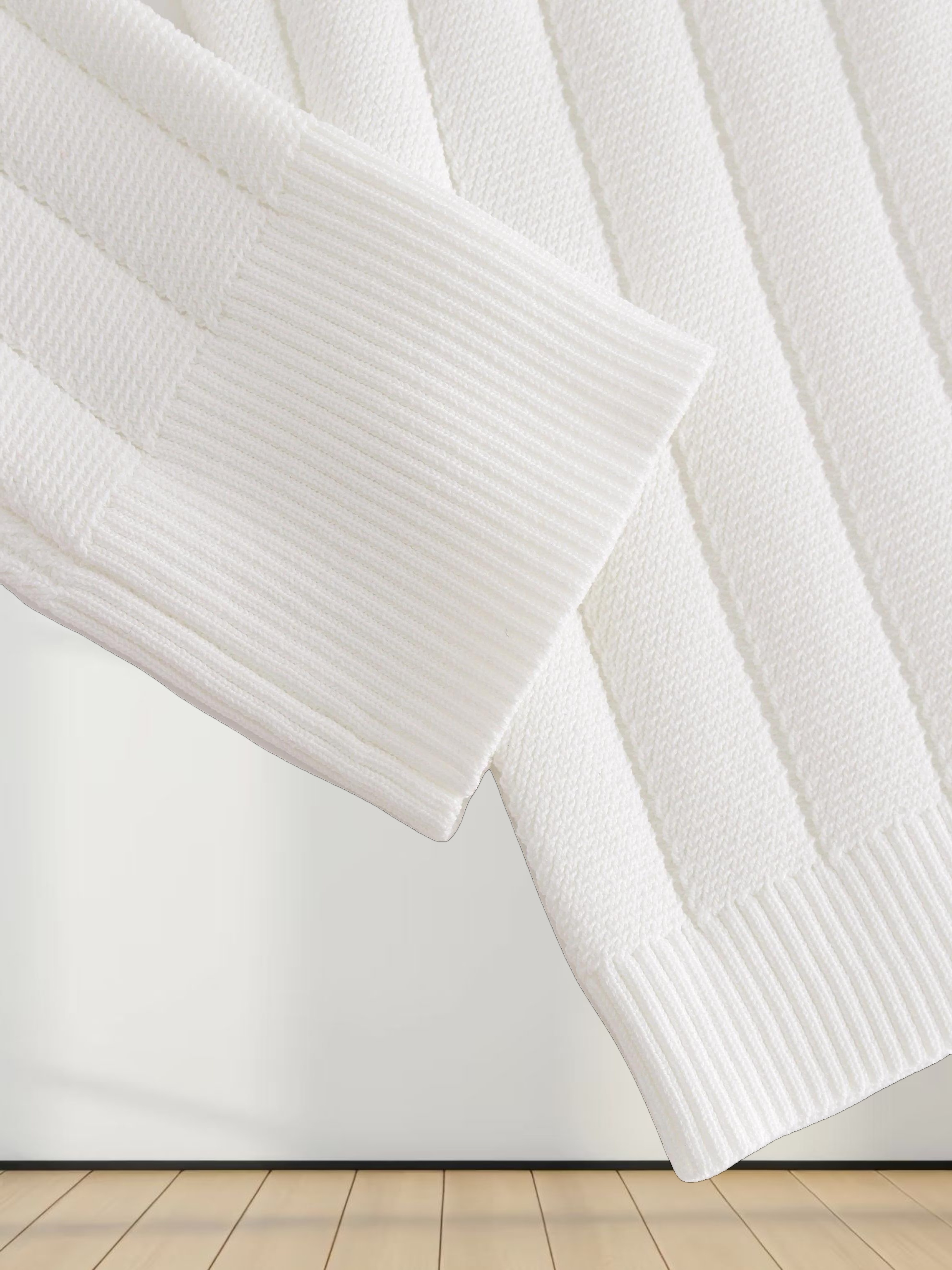 Silky Knit Cropped Cardigan-Ivory