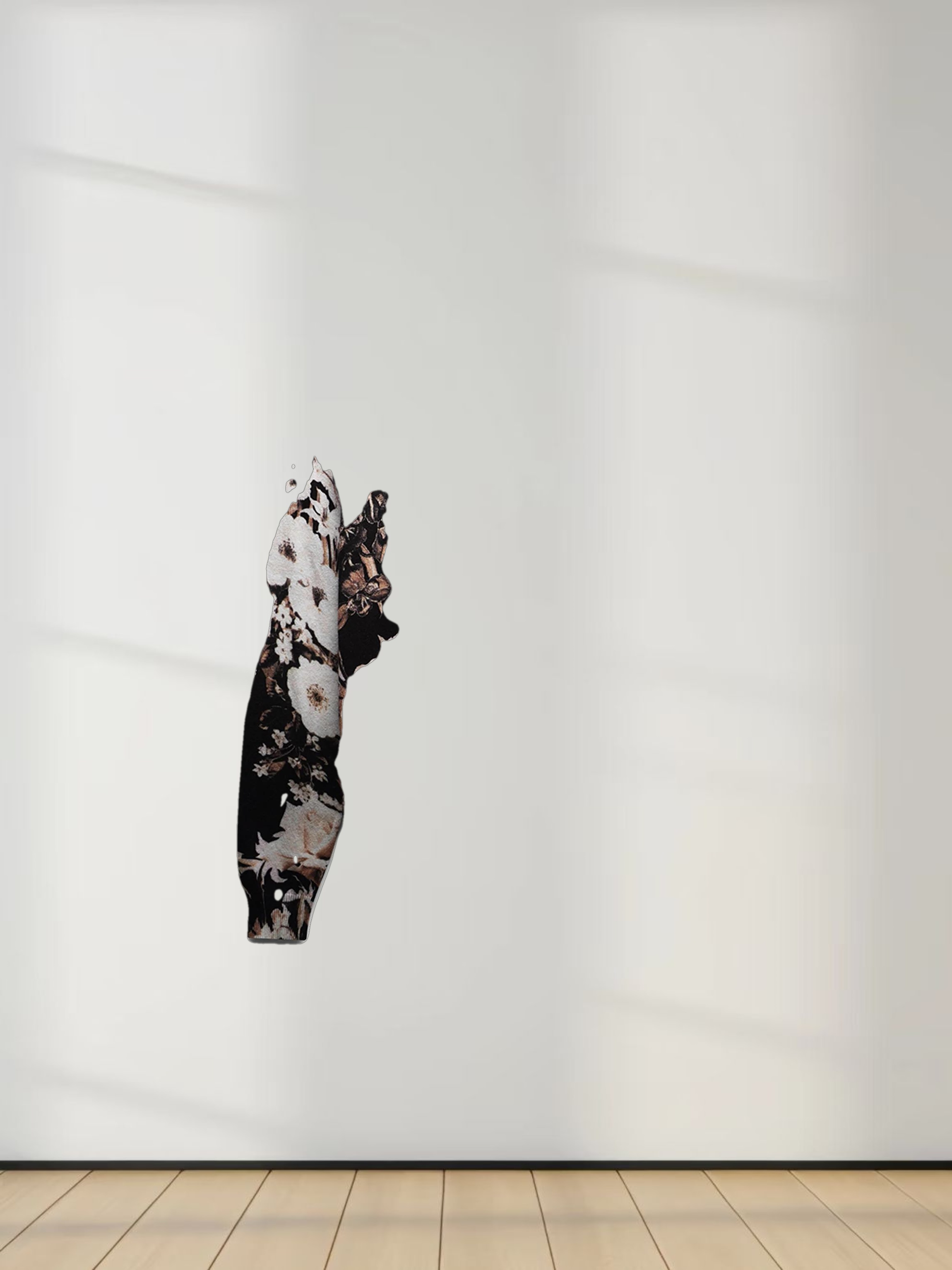 Printed Sweater-Gold Floral