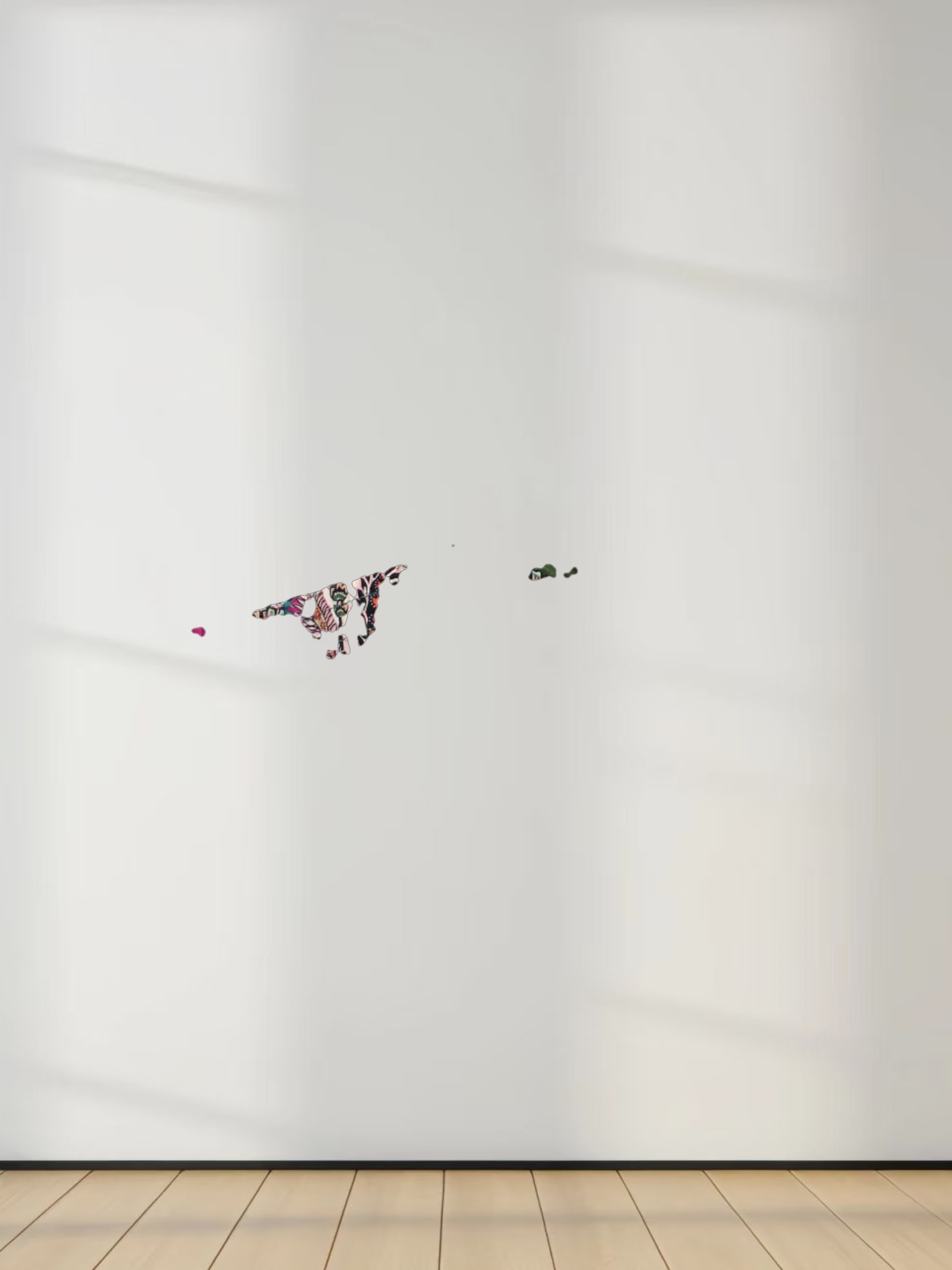 Covered Band Pleated Skirt-Fall Handkerchief