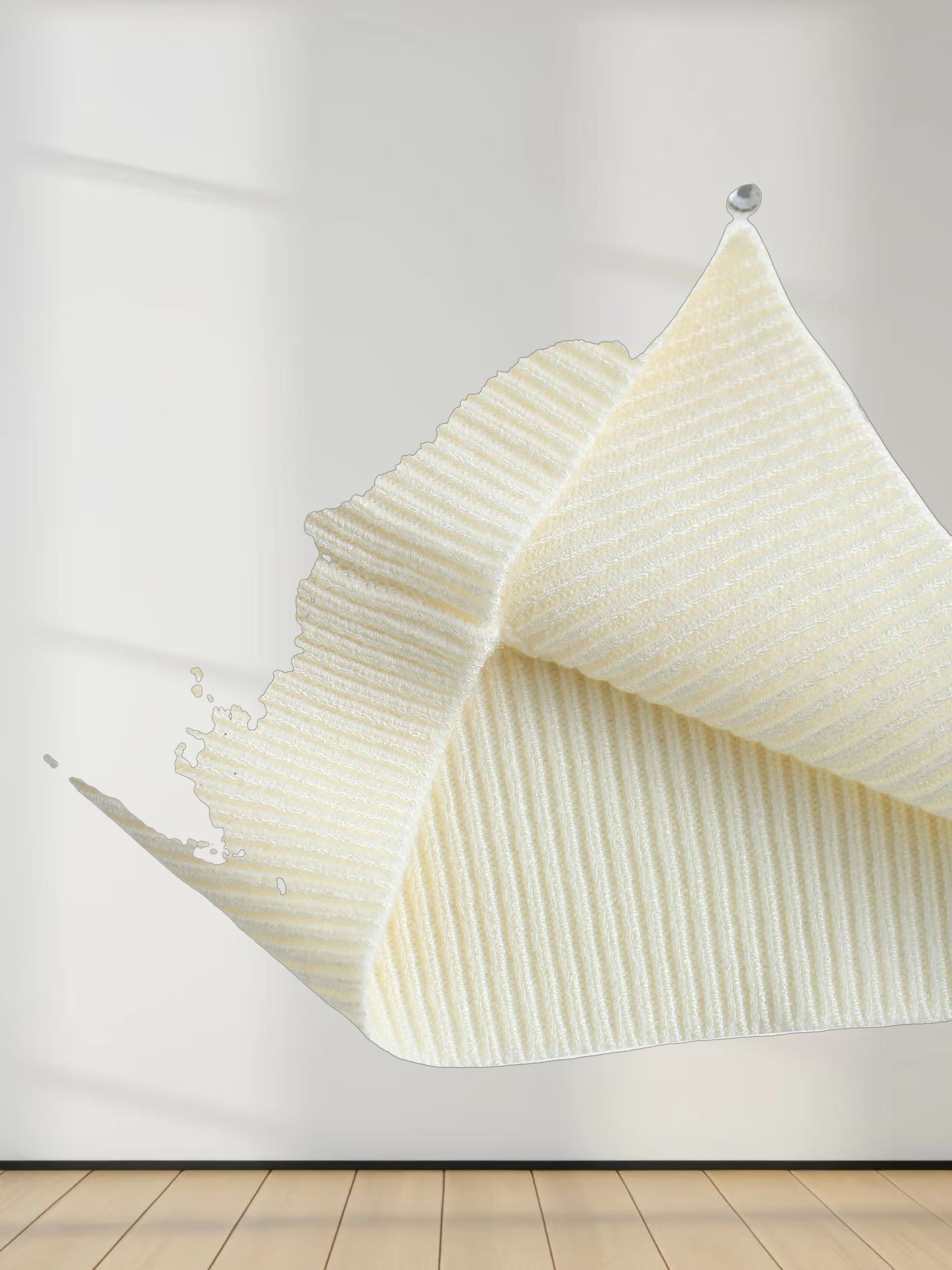 Stone Embellished Crew Cardigan-White