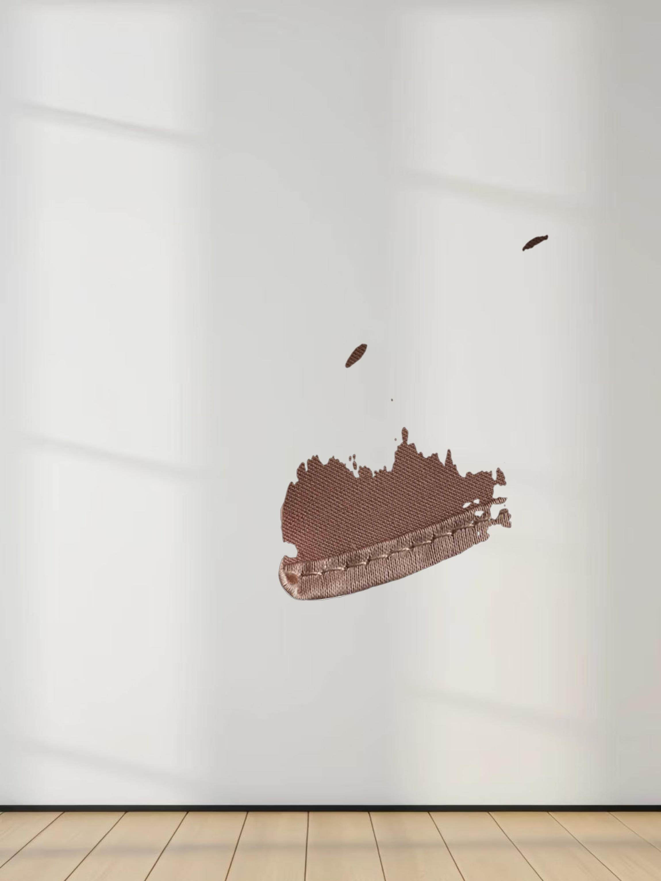 High/Low Faux Satin Crossover Top-Taupe