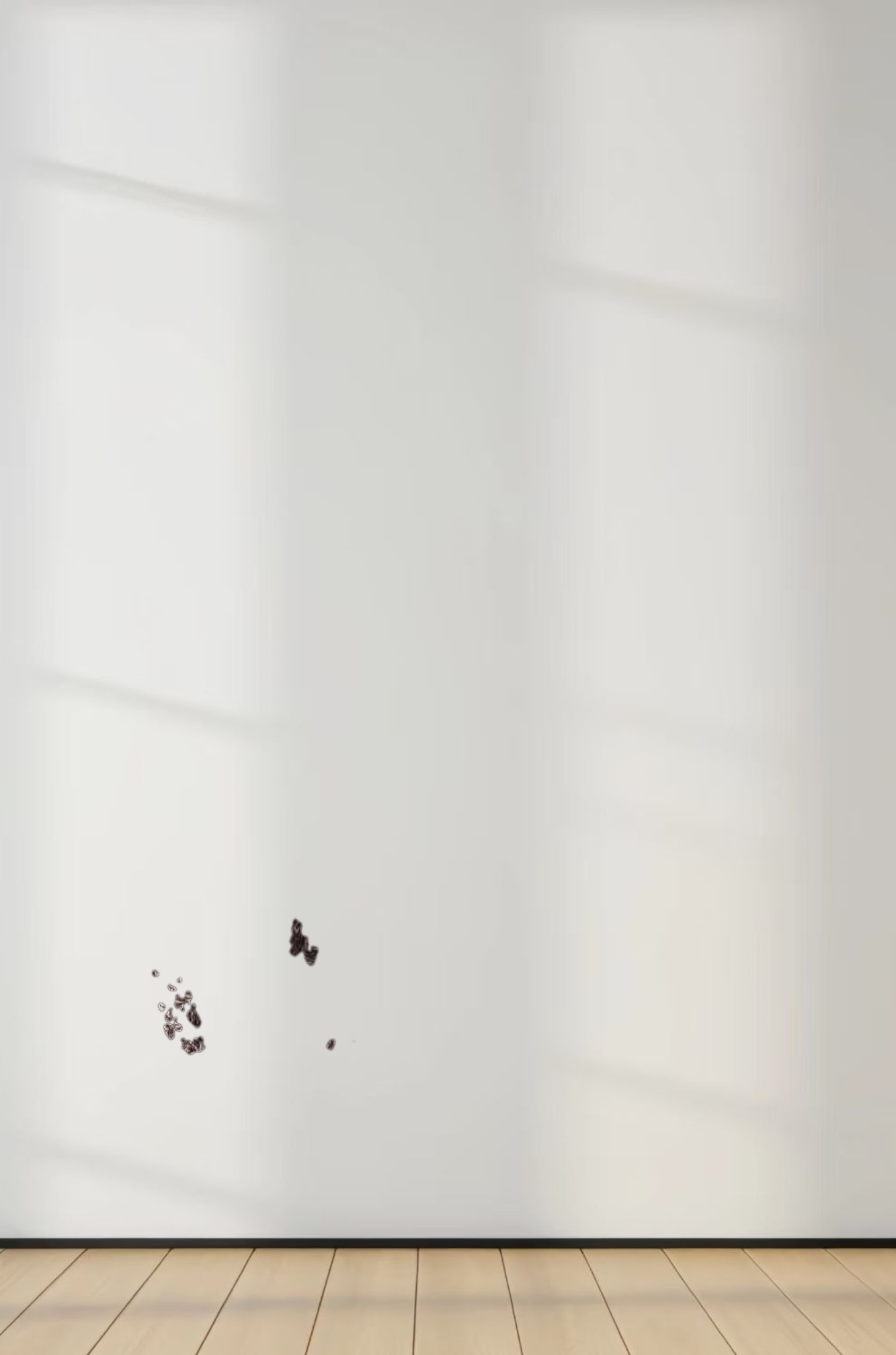 Textured Stretch Turtleneck-Brown